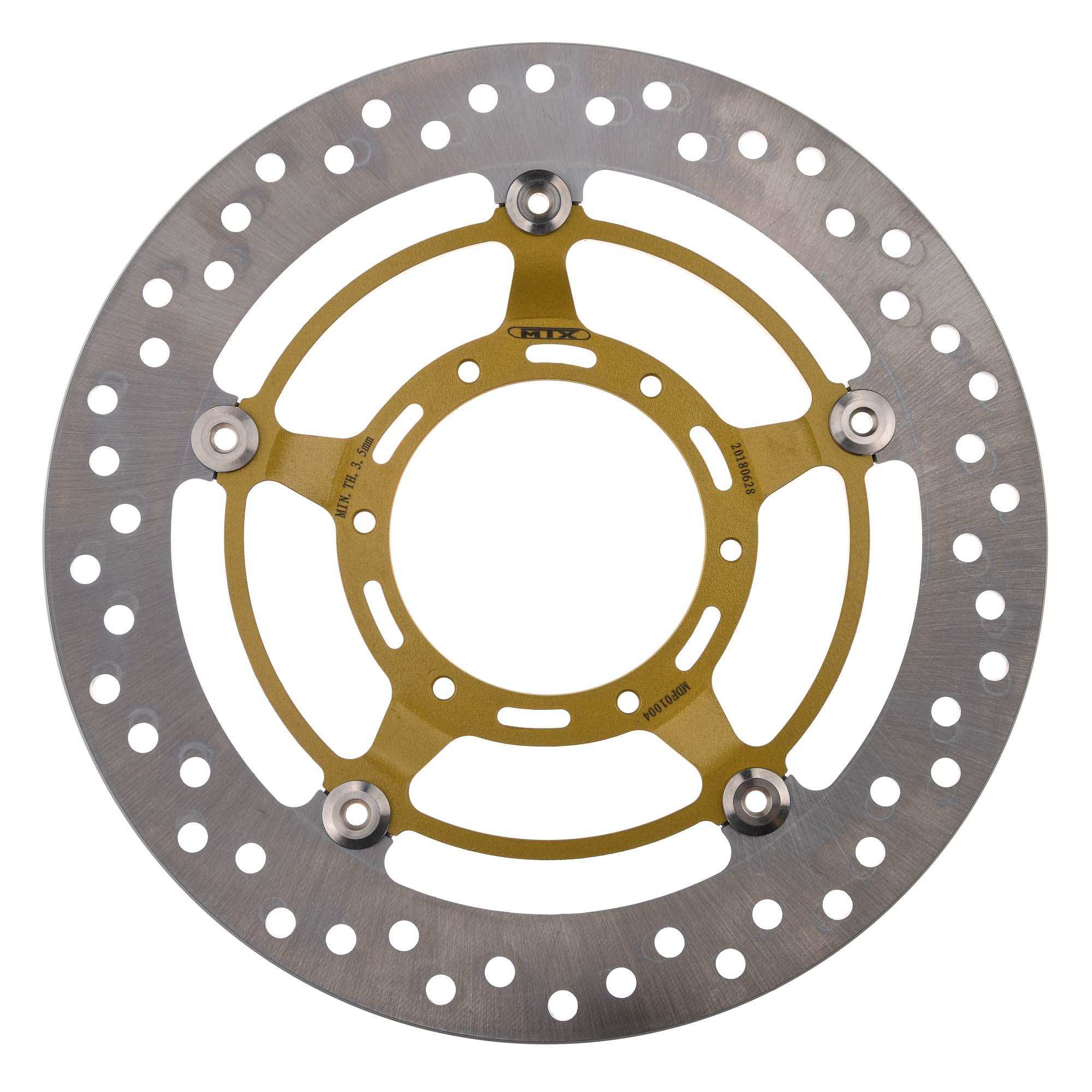 Mtx Front Floating Round Brake Disc - Honda Cb900f Hornet 2001-08