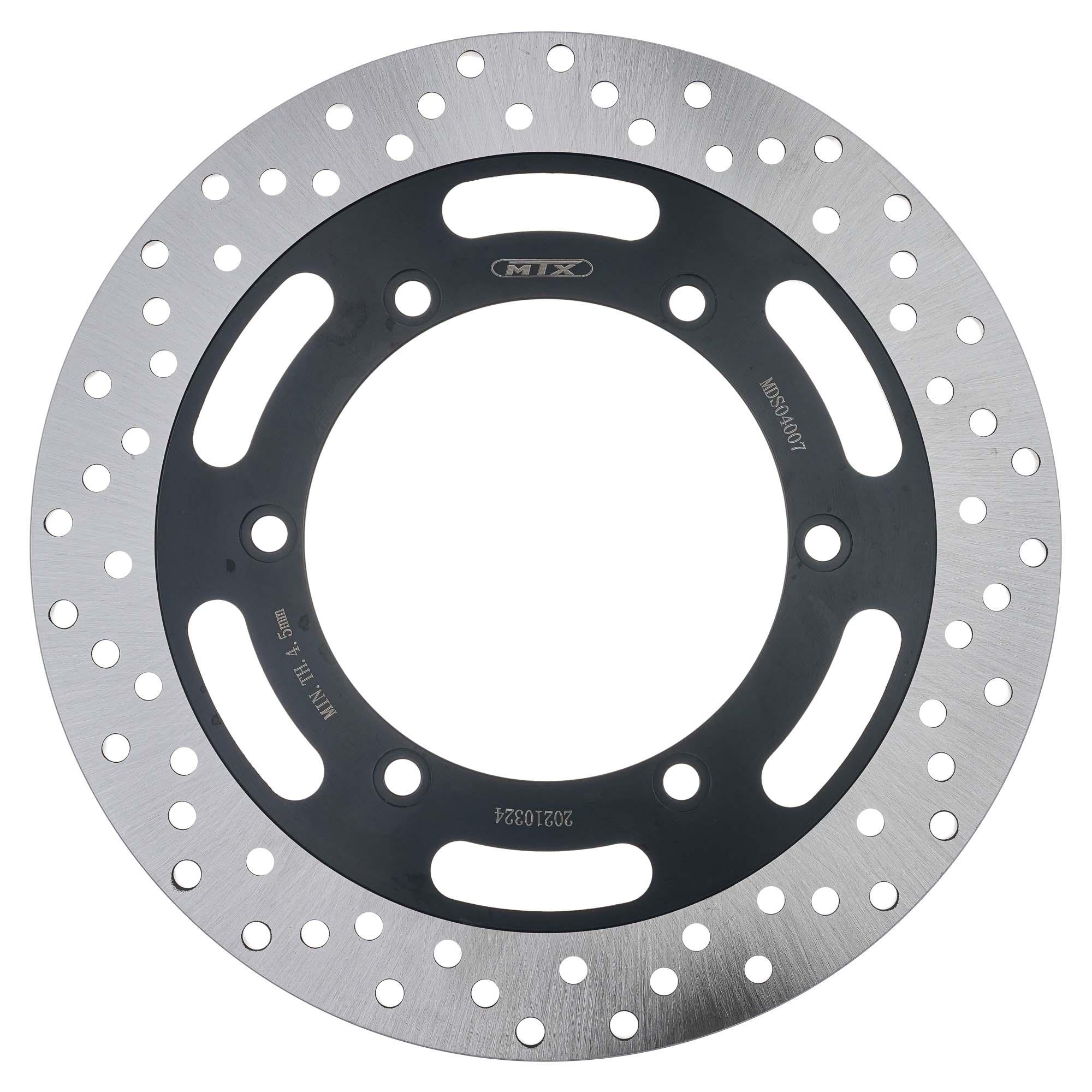 MTX Performance Front Solid Round Brake Disc - Triumph Scrambler 865 2006-09