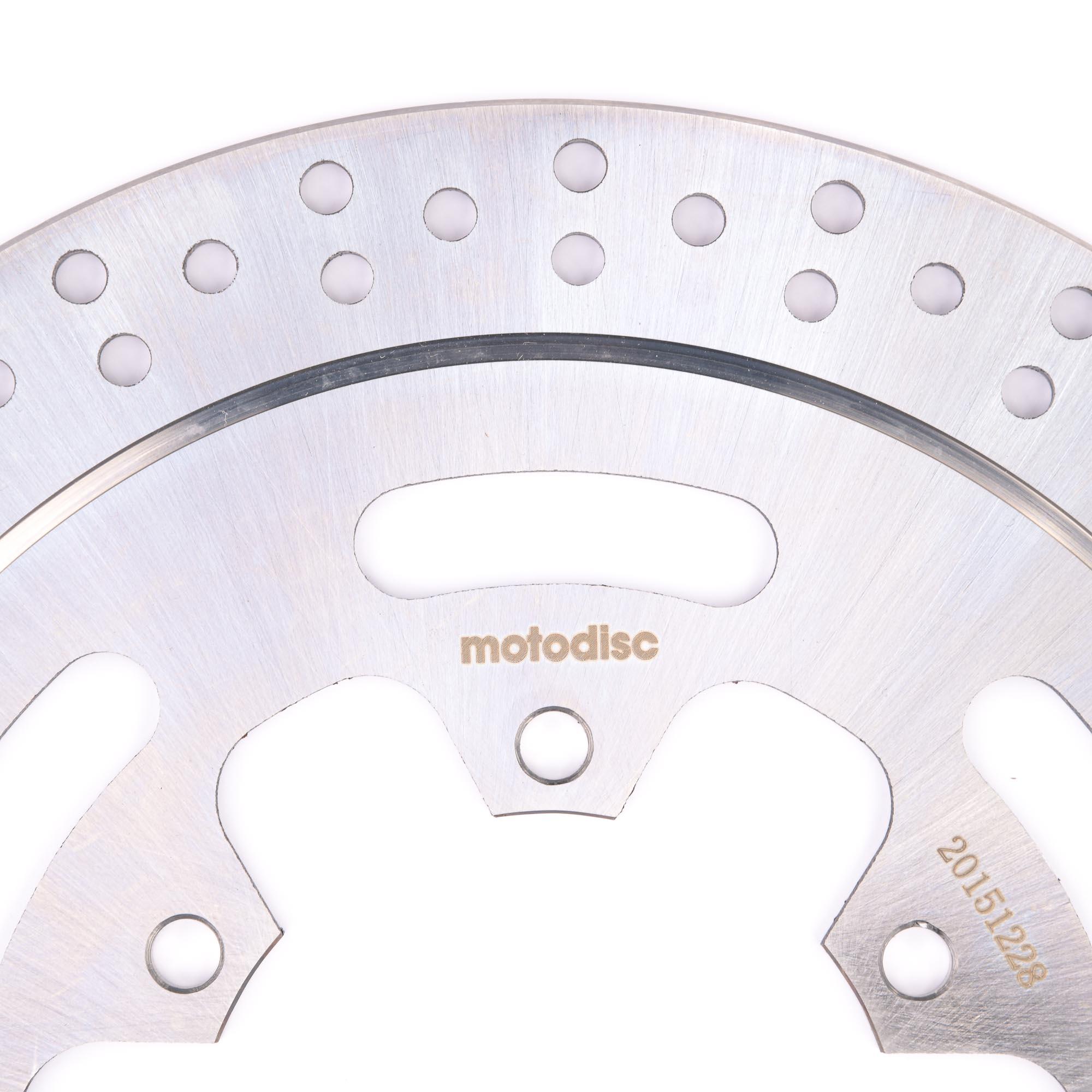 MTX Performance Rear Solid Round Brake Disc - Hyosung GV650 2006-15 image 2