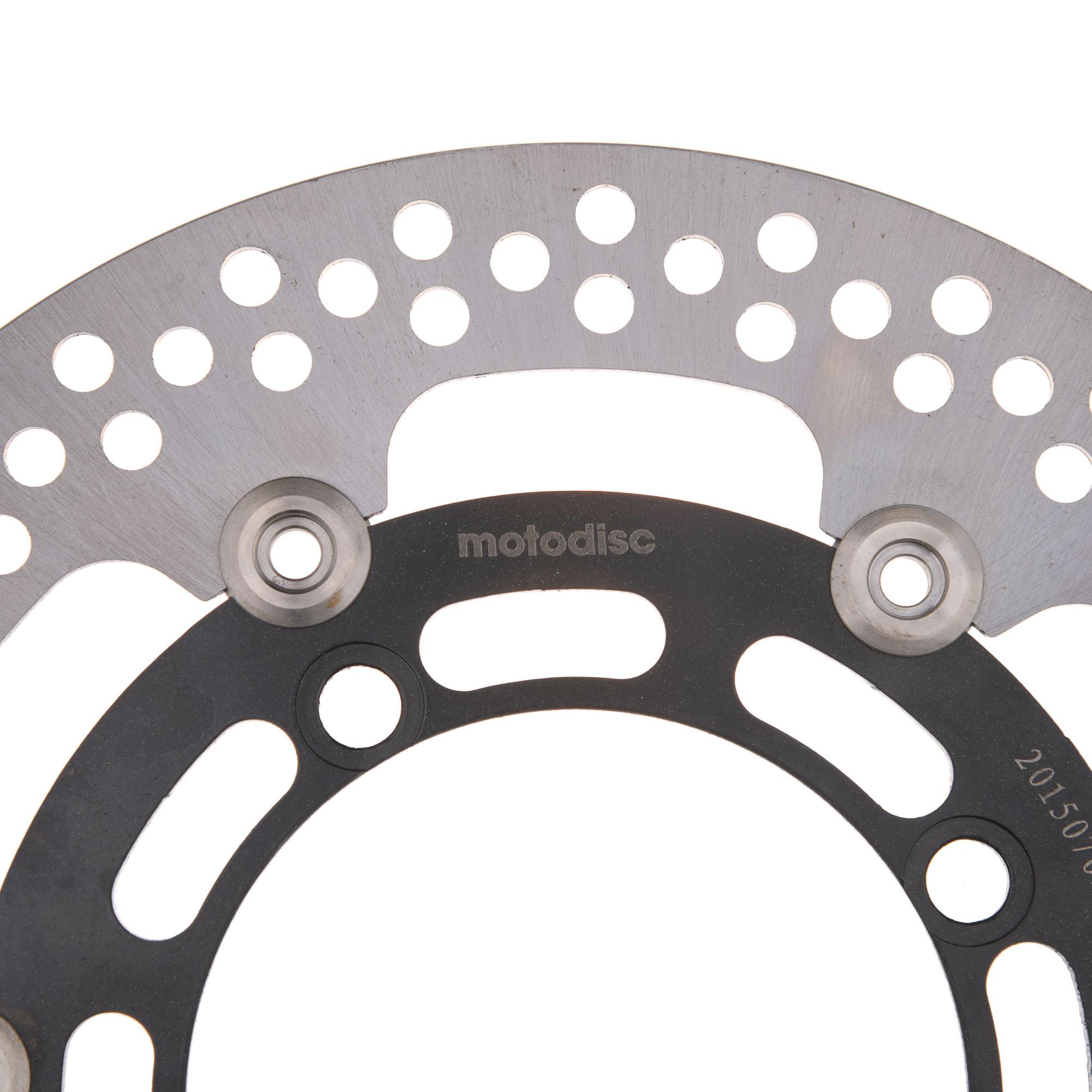 MTX Performance Front Floating Round Brake Disc - Kawasaki KLX250 D Tracker 1998-2003 image 2