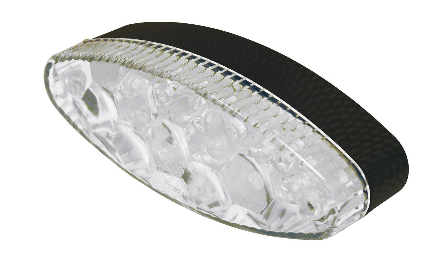 Bike It Light/Black Tribe Led Rear With Base & Clear Lens