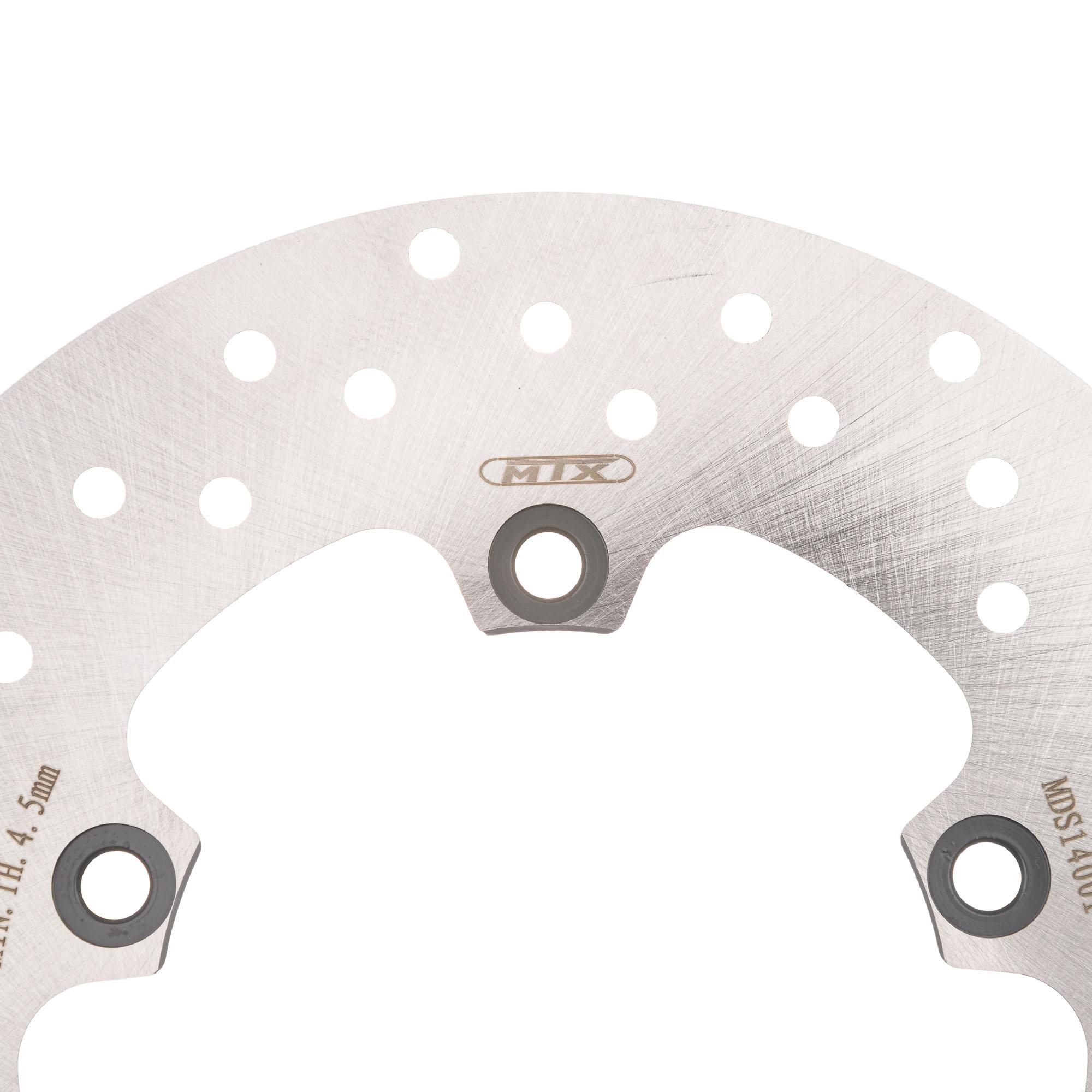 MTX Performance Rear Solid Round Brake Disc - Aprilia Tuono 1000 V4 R 2011-14 image 2