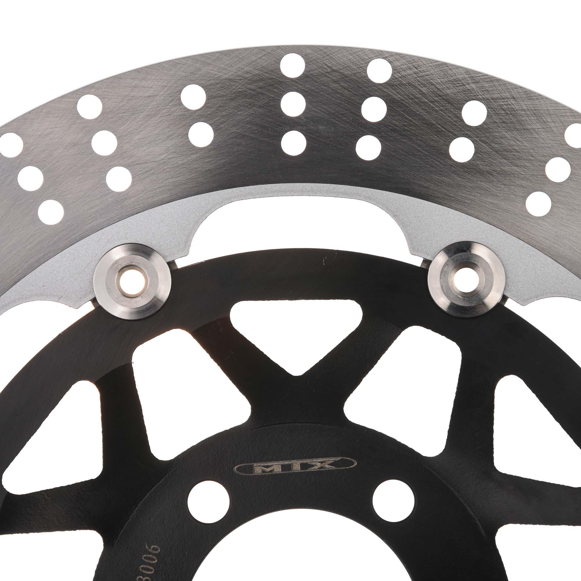 MTX Performance Front Floating Round Brake Disc - Kawasaki ZZR600 1994-2006 image 2