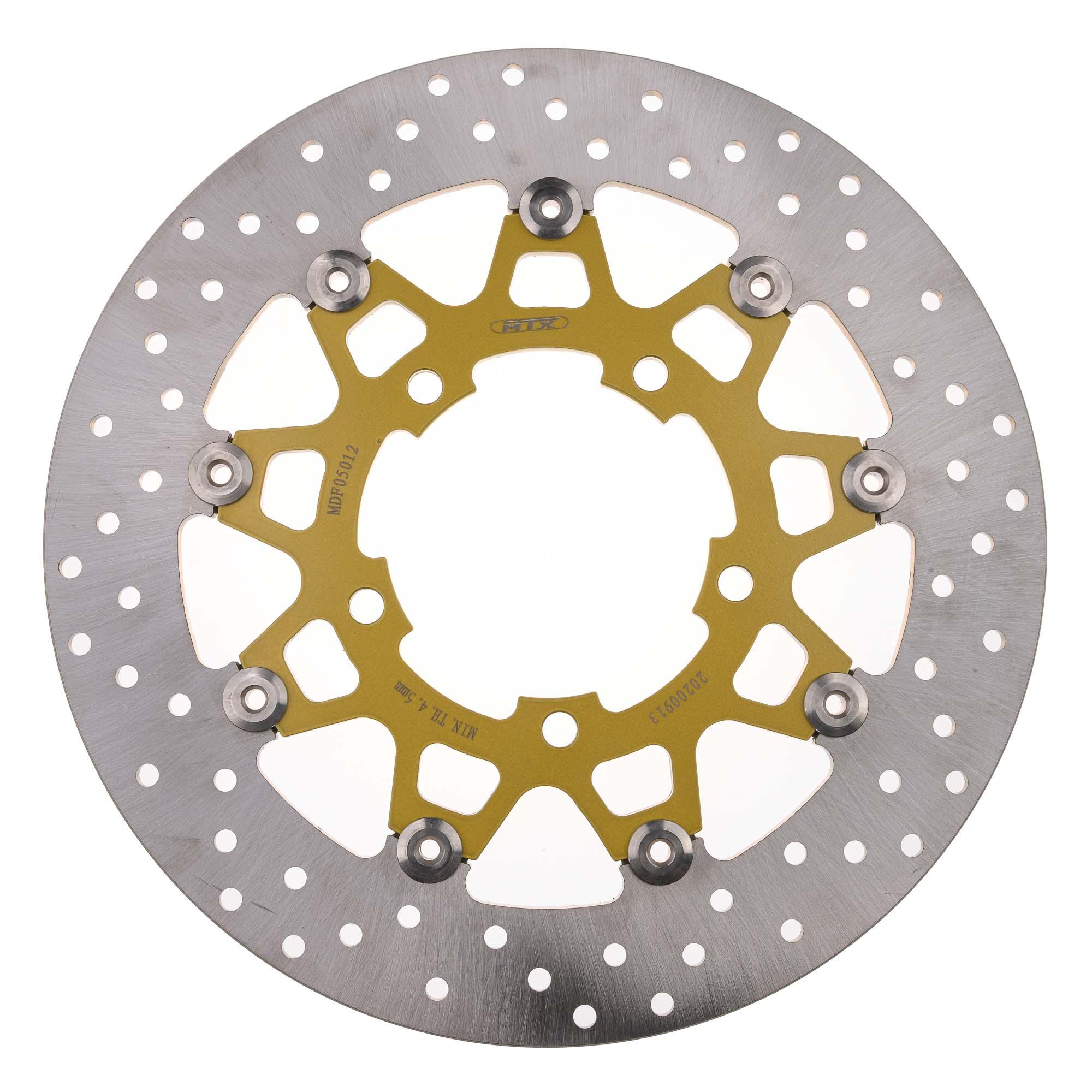 Mtx Performance Front Floating Round Brake Disc - Suzuki Gsx-R600 2006-08