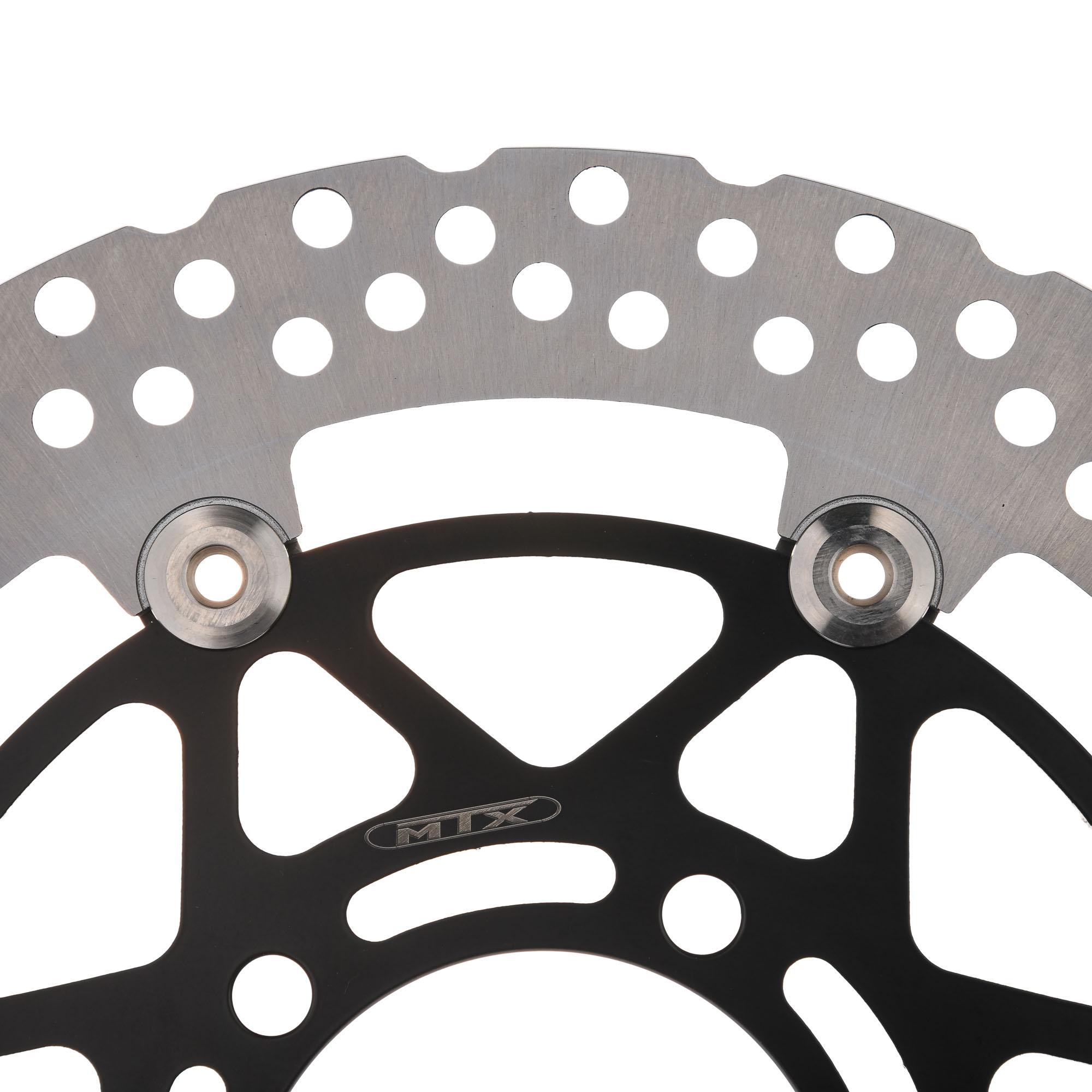 MTX Performance Front Floating Wavy Brake Disc - Kawasaki ZX-6R 2007-16 image 2