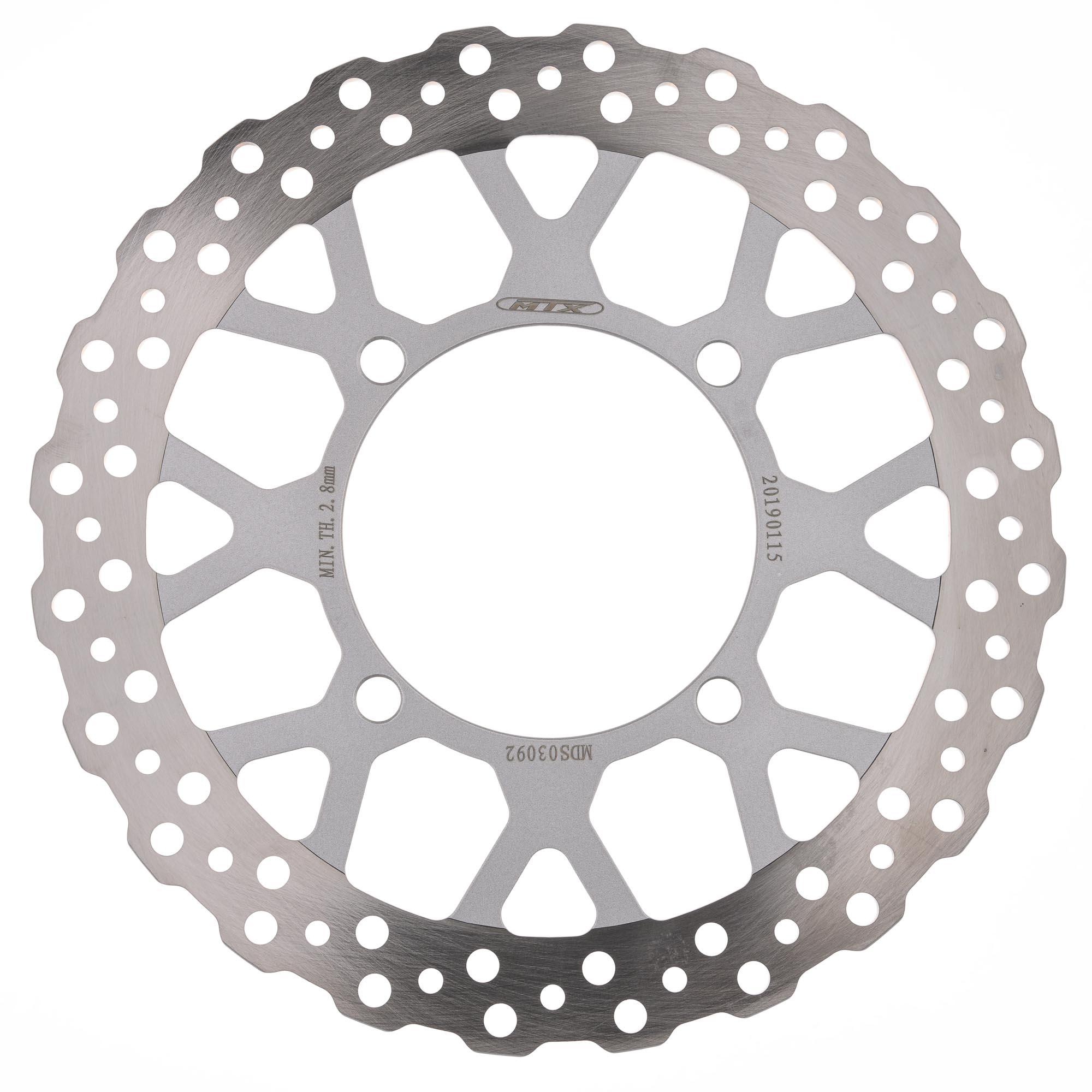 Mtx Performance Front Solid Wavy Brake Disc - Kawasaki Klx250s 2006-07