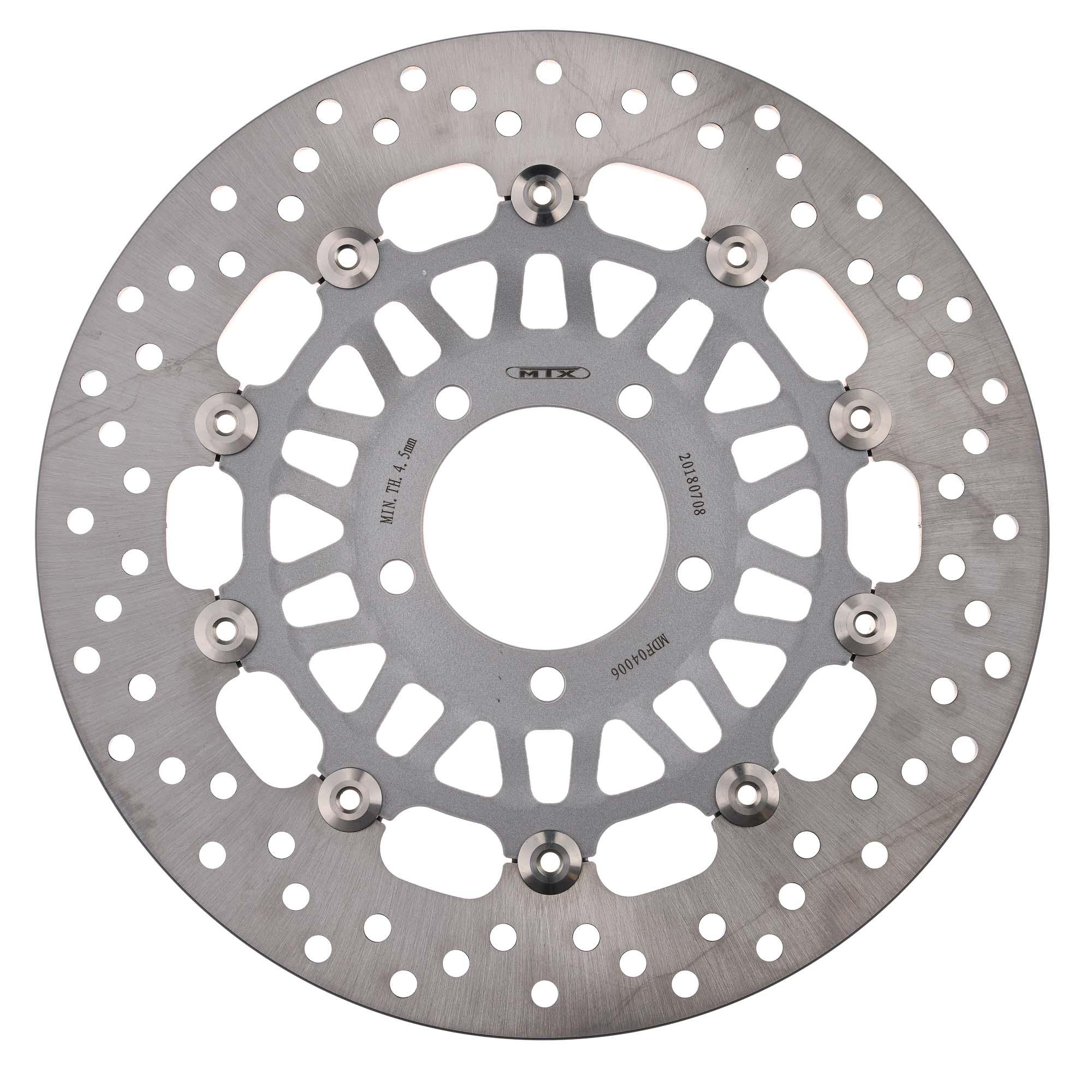 Mtx Performance Front Floating Round Brake Disc - Triumph Rocket Iii 2004-18