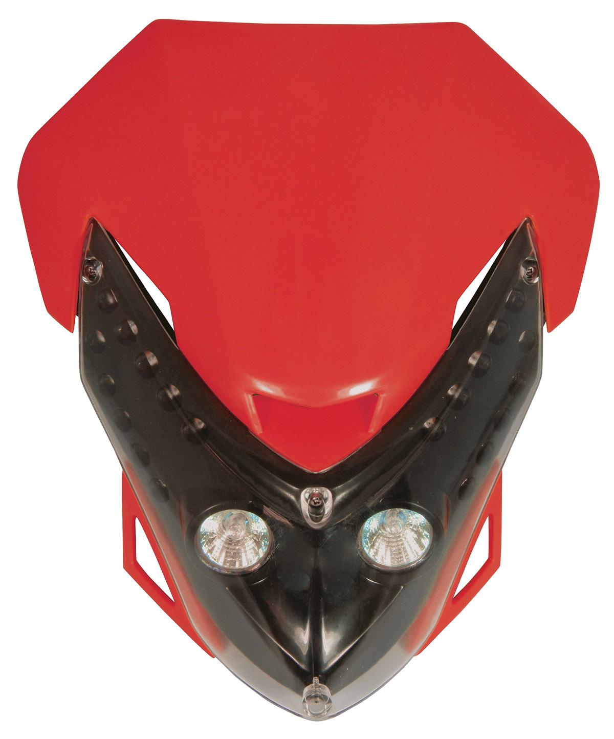 Bike It Red Universal Spectre Fairing Headlight