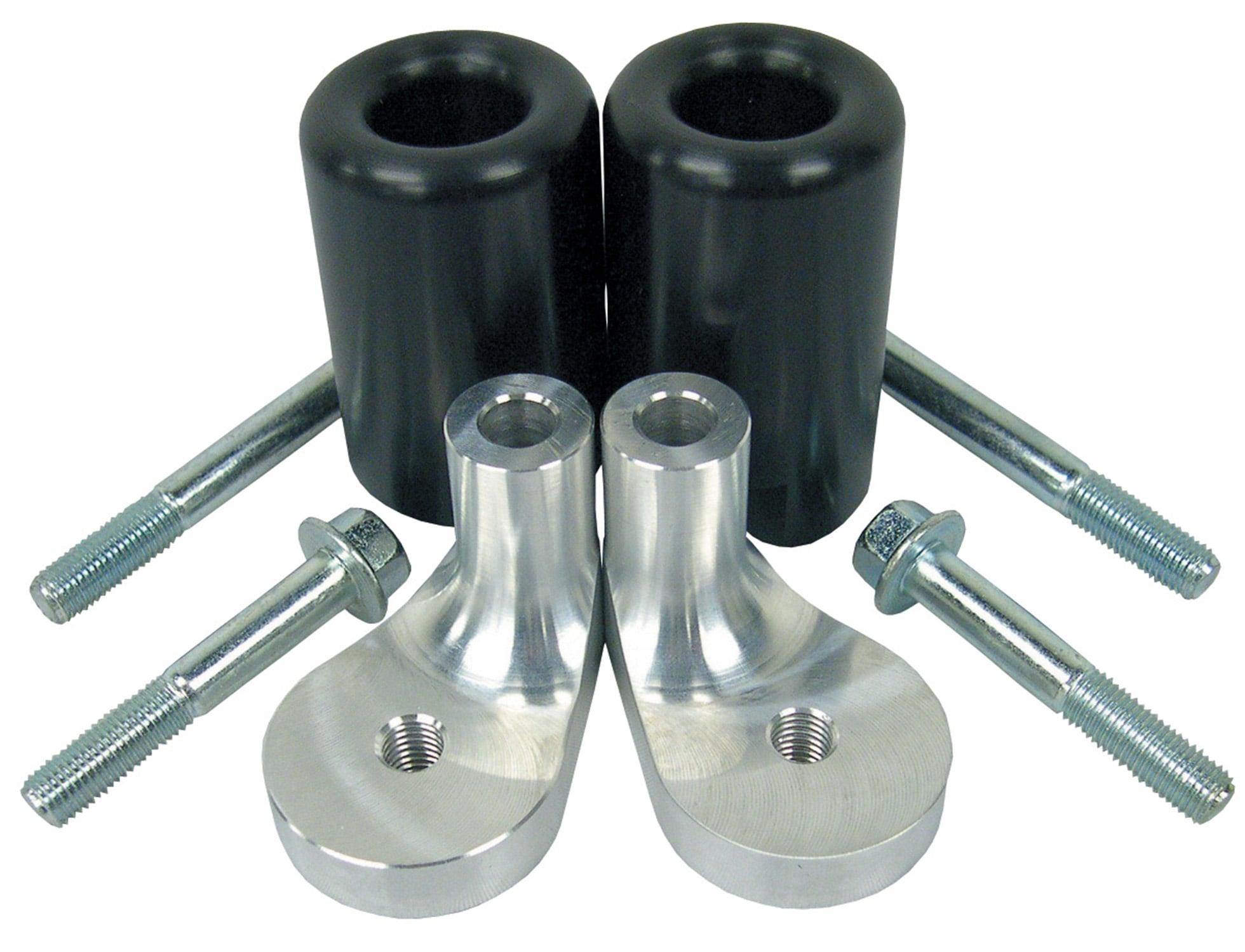 7505209 - BikeTek Black STP Crash Protectors Set - Suzuki GSXR600 2001-04 image 2