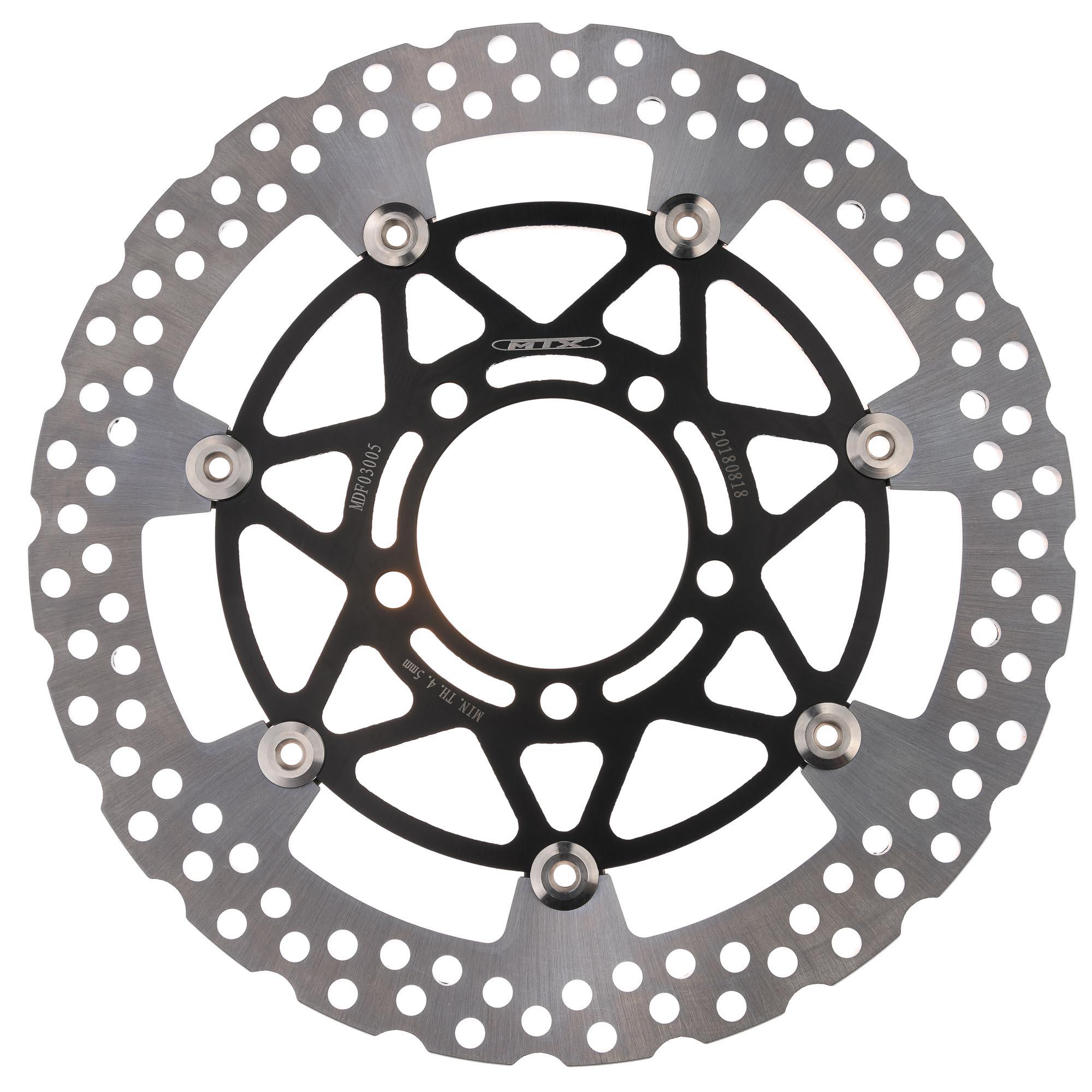 Mtx Performance Front Floating Wavy Brake Disc - Kawasaki Zz-R1400 2007-15