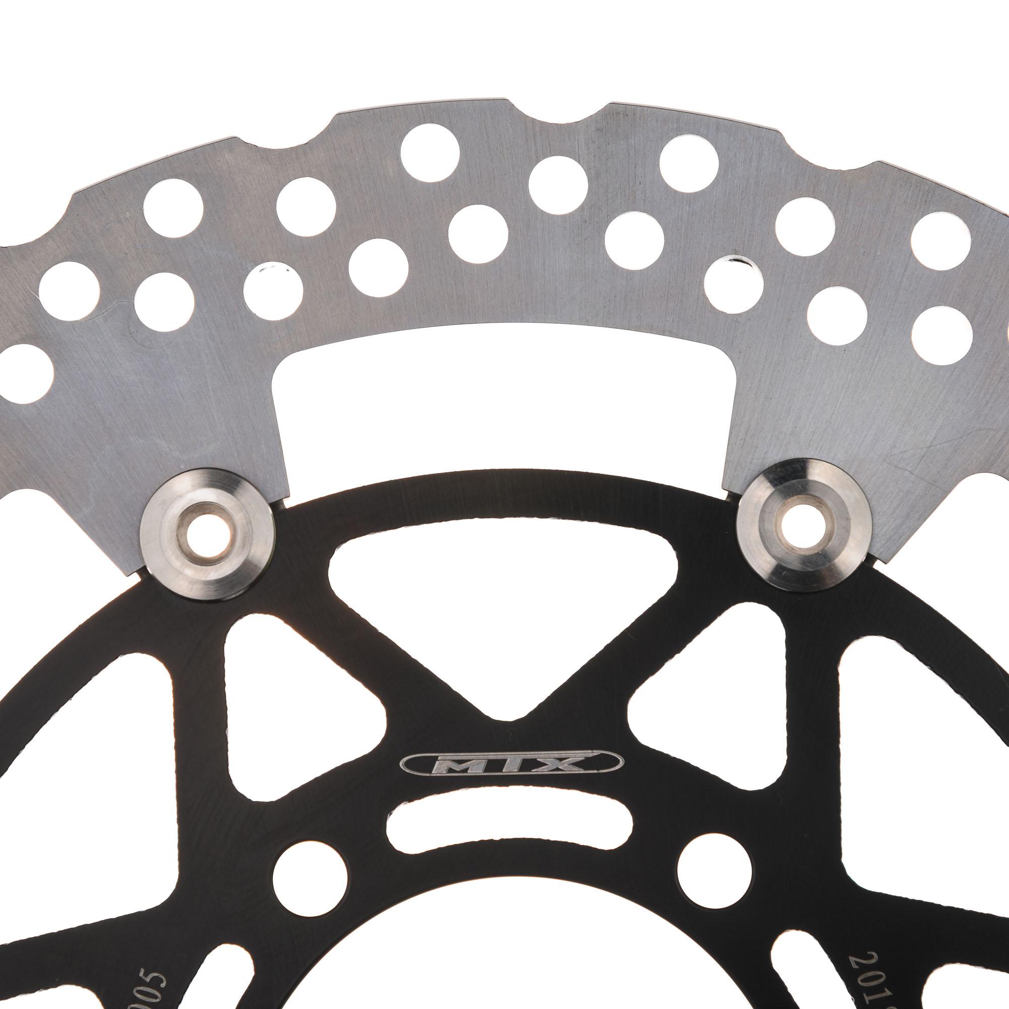 MTX Performance Front Floating Wavy Brake Disc - Kawasaki ZZ-R1400 2007-15 image 2