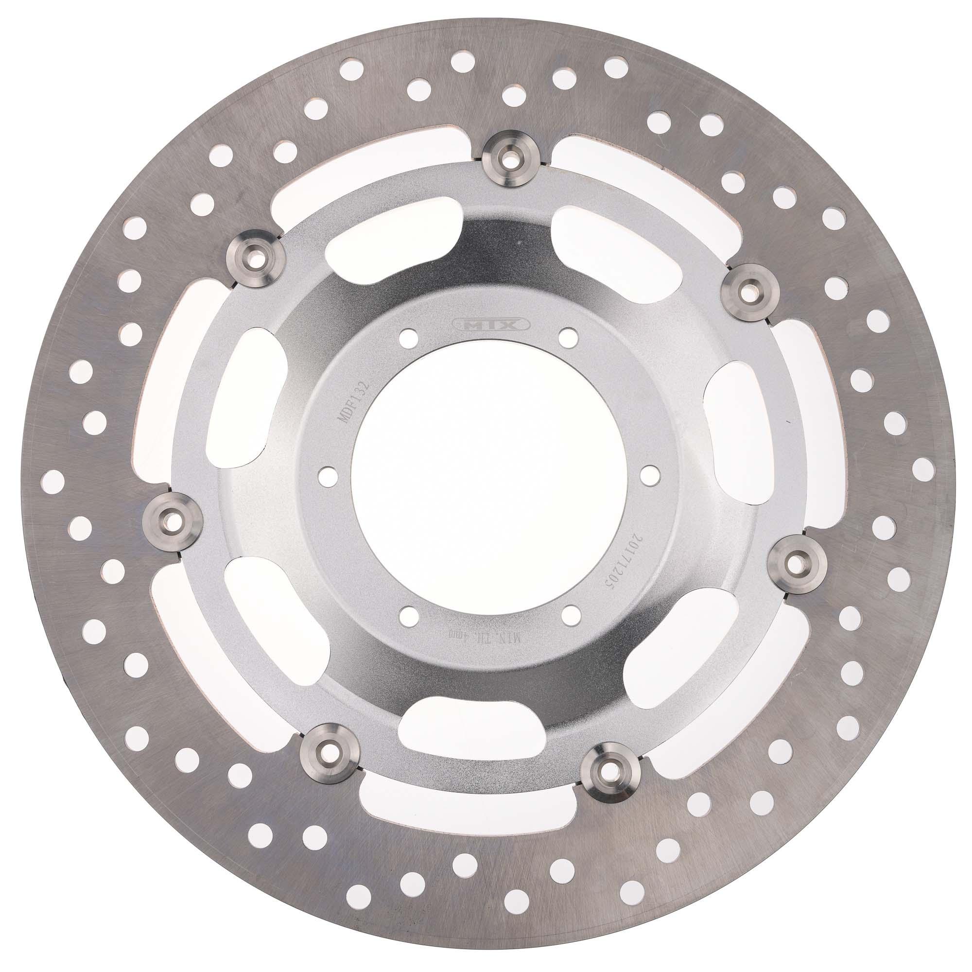 Mtx Performance Front Floating Round Brake Disc - Honda St1300 Pan European 2002-17