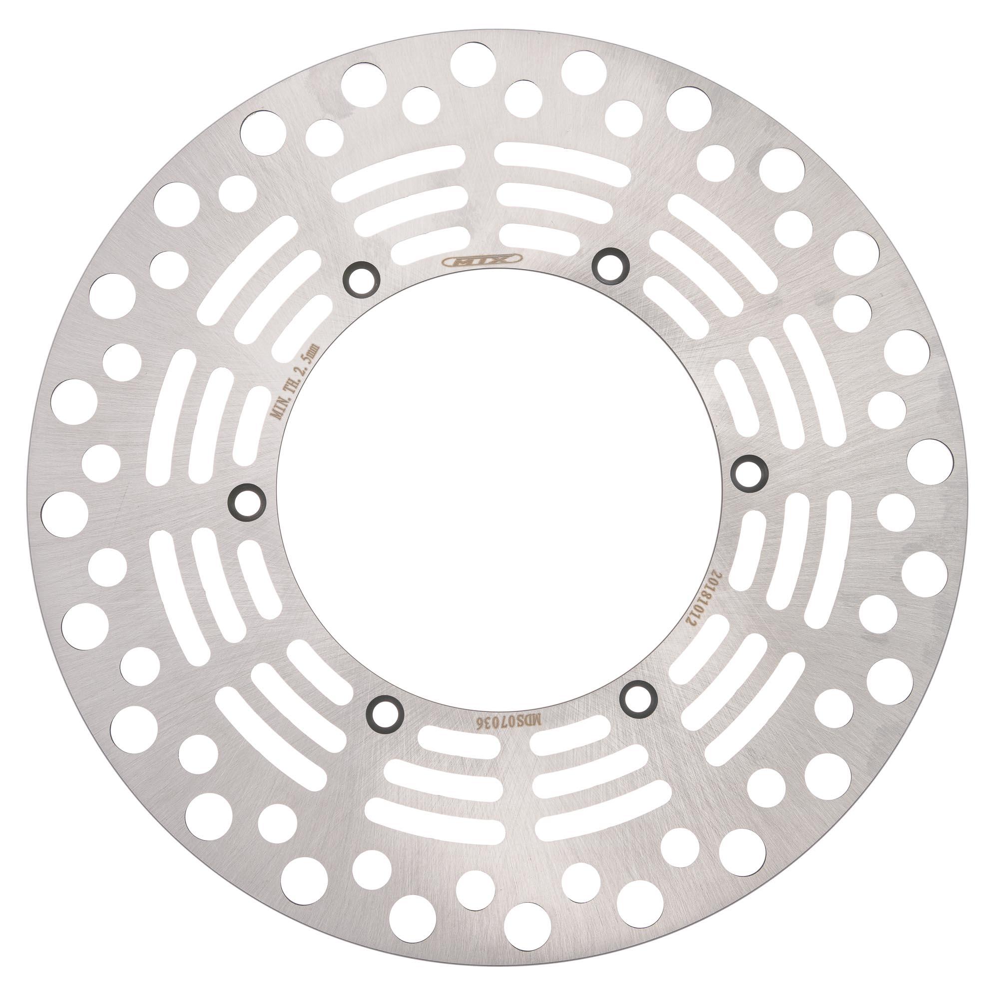 Mtx Performance Front Solid Round Brake Disc - Suzuki Dr-Z400 E 2001-09
