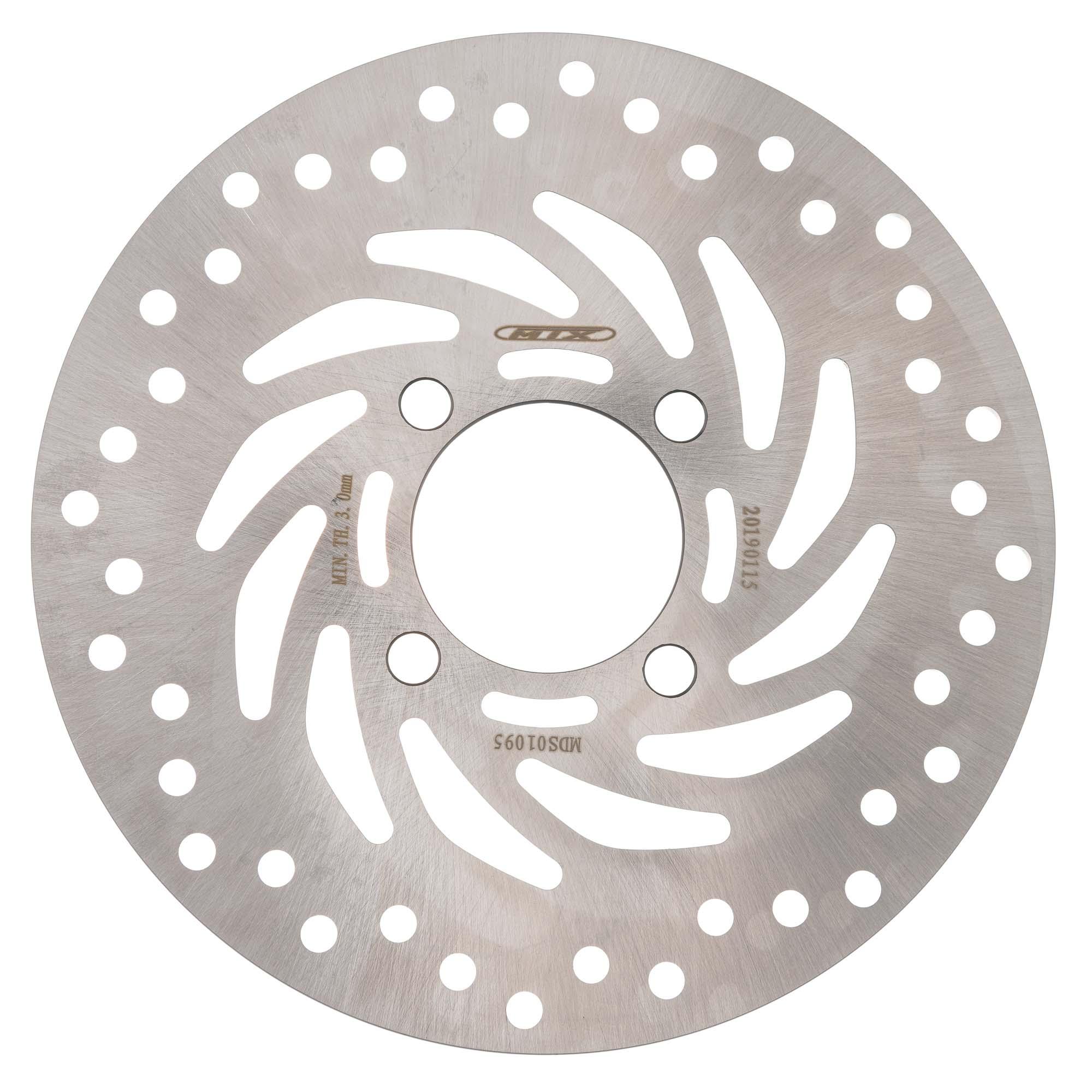 MTX Performance Front Solid Round Brake Disc - Honda MSX125 2013-21
