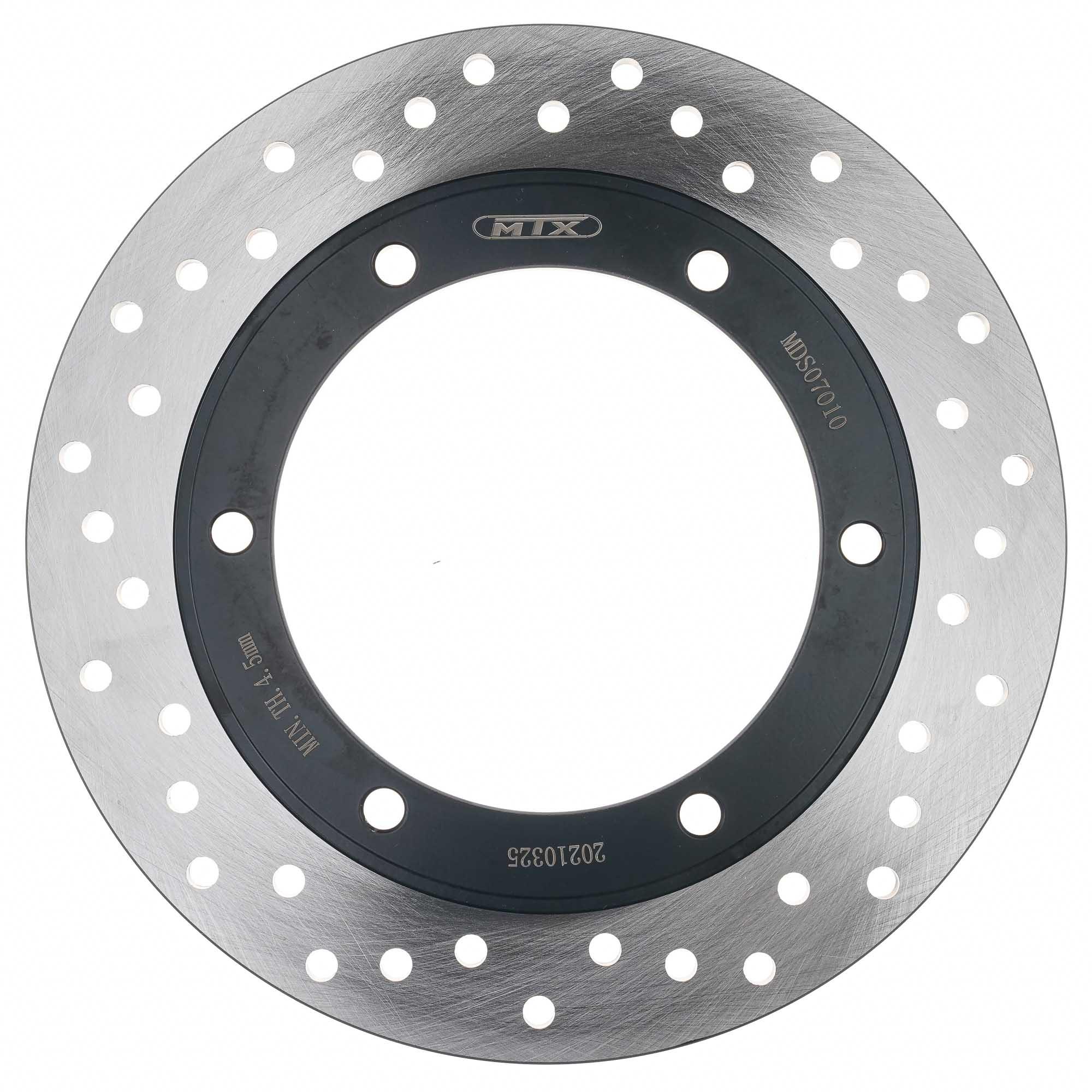 Mtx Performance Rear Solid Round Brake Disc - Yamaha Yzf-R6 1999-2002
