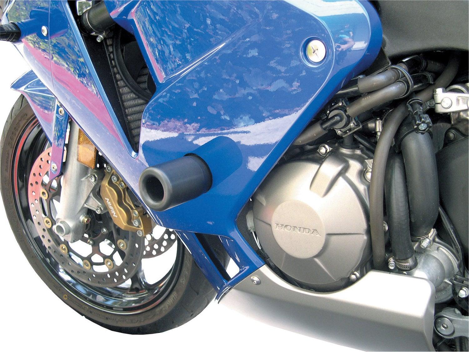 7509932 - BikeTek Black STP Crash Protectors Set - KTM 990 Super Duke R 2007-13