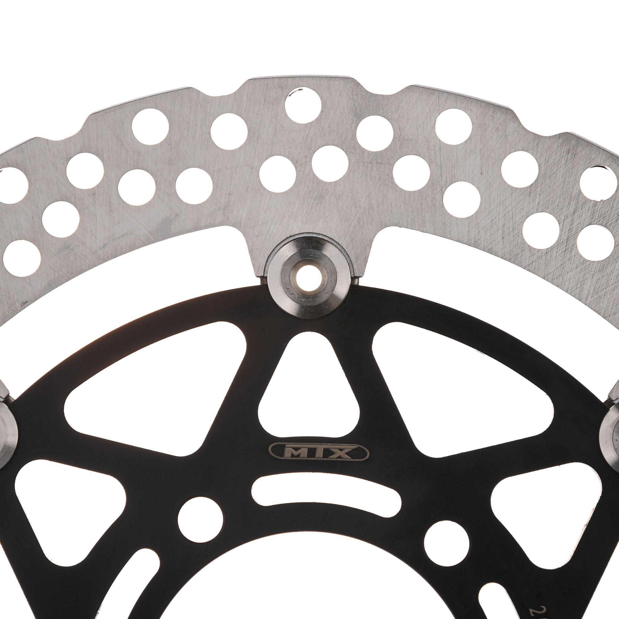 MTX Performance Front Floating Wavy Brake Disc - Kawasaki ZX-10R Ninja 2008-15 image 2