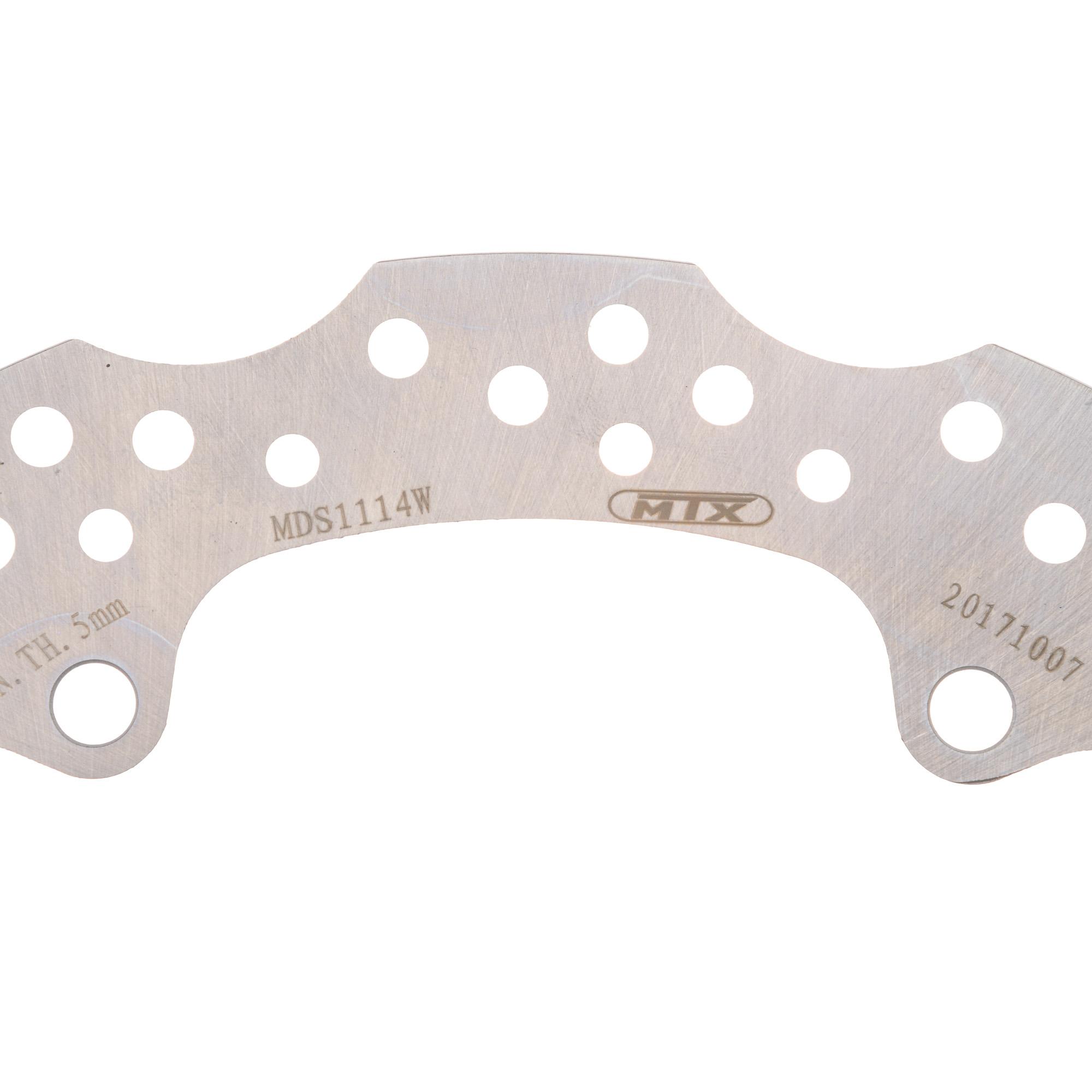 MTX Performance Front Solid Wavy Brake Disc - Honda CB500F 2013-20 image 2