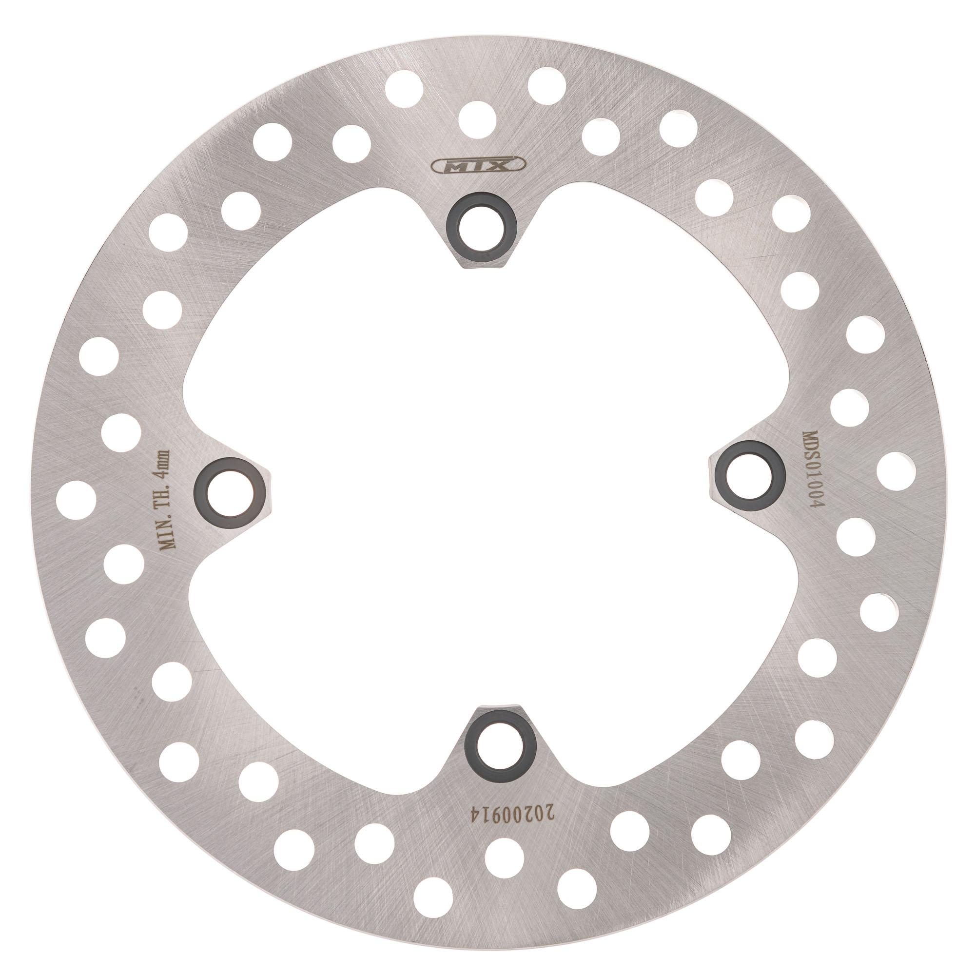 Mtx Performance Rear Solid Round Brake Disc - Honda Crf230l & Crf230m 2008-10
