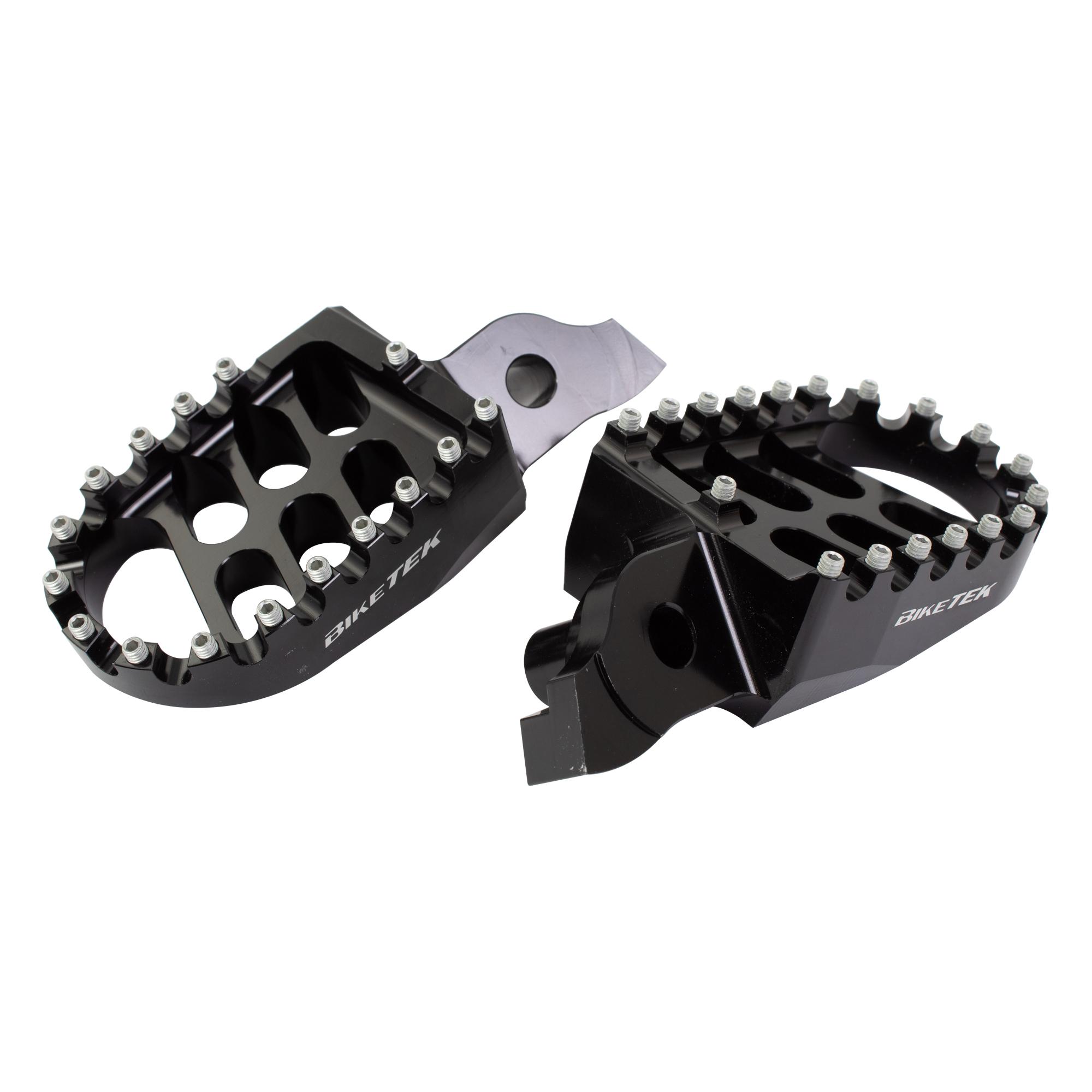 BikeTek Wide Foot Pegs - Suzuki RMZ250 2007-09