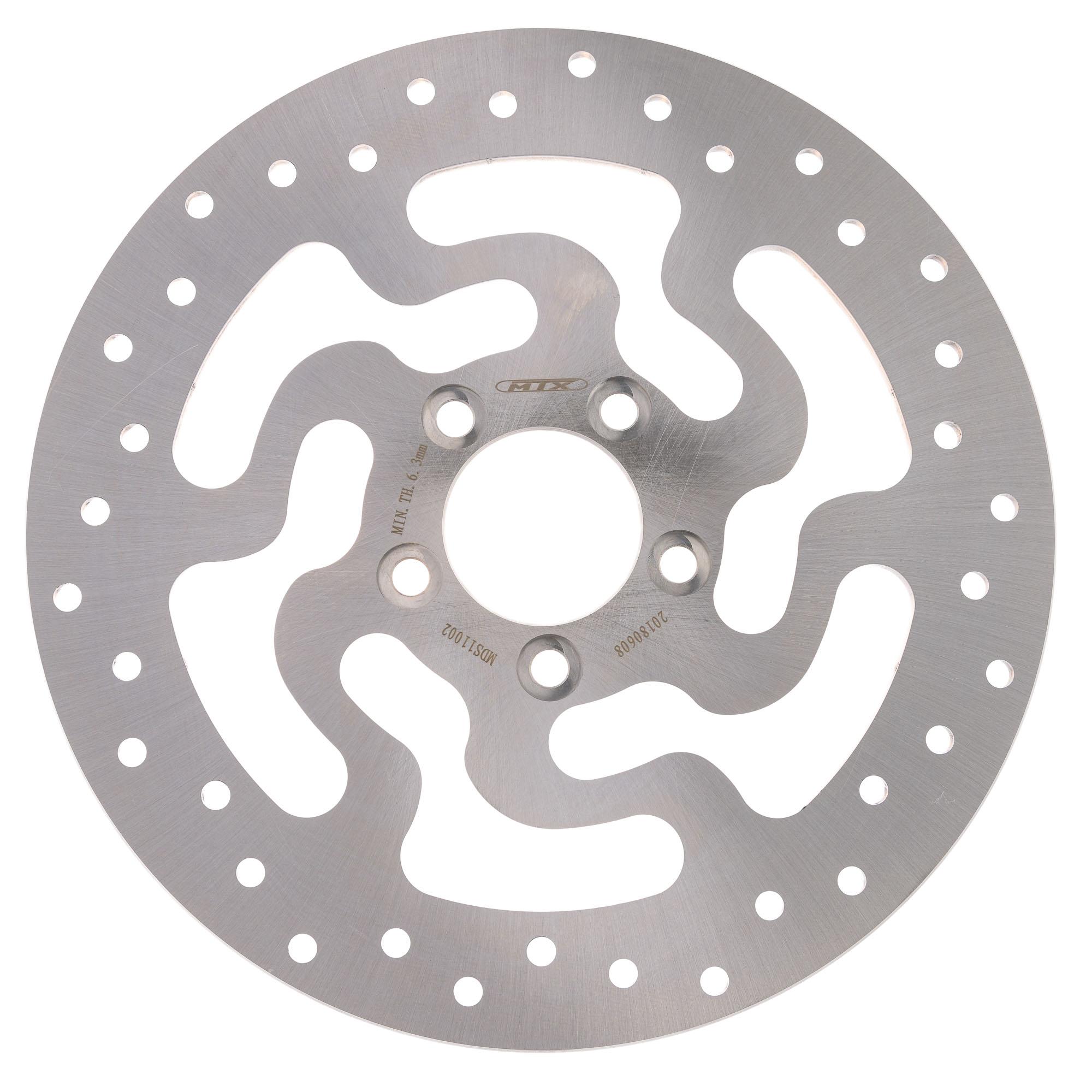 MTX Performance Rear Solid Round Brake Disc - Harley Davidson FLHTK Electra Glide Ultra LTD 2015-21