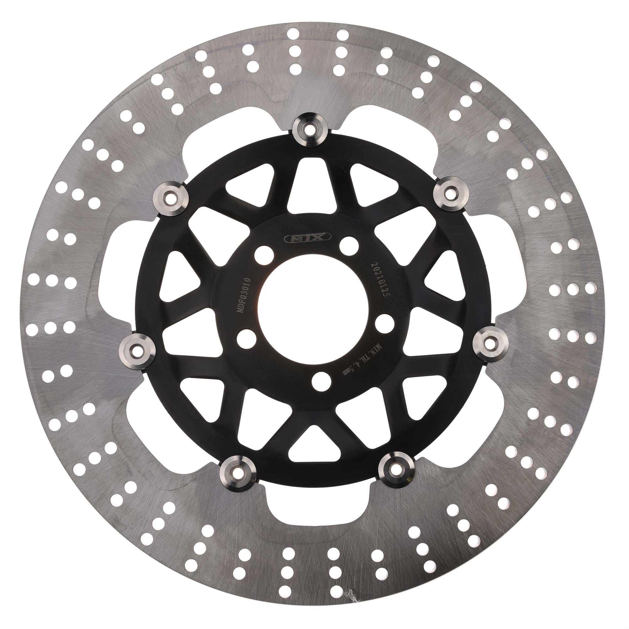 Mtx Performance Front Floating Round Brake Disc - Kawasaki Zx-9R Ninja 1995-2004