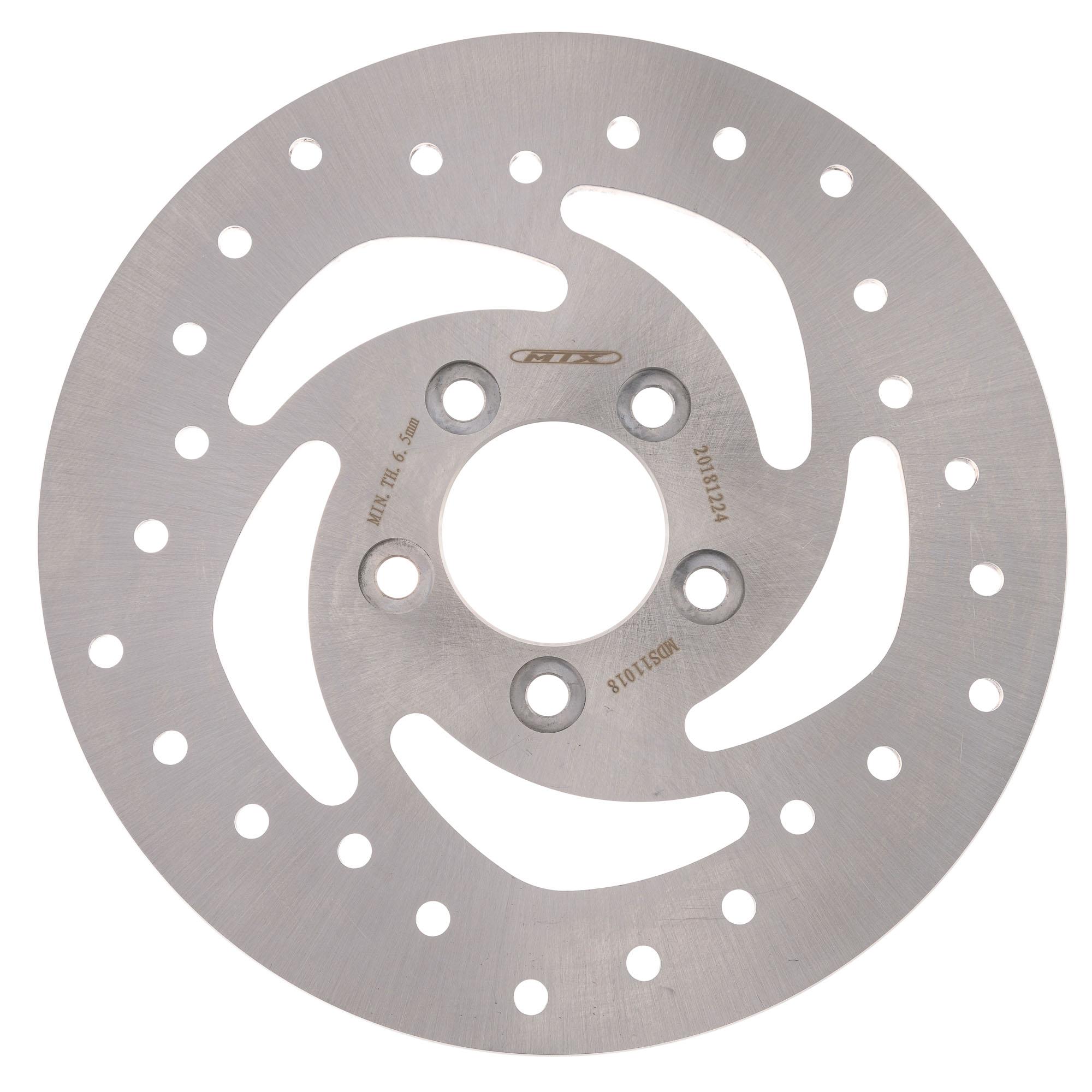 MTX Performance Rear Solid Round Brake Disc - Harley Davidson XL 1200 X Forty Eight 2018-21