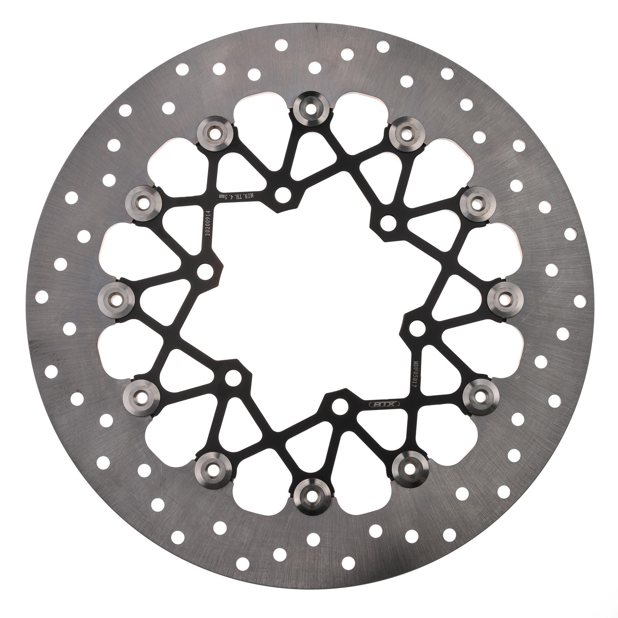 Mtx Performance Front Floating Round Brake Disc - Suzuki Gsx-R750 2009-18
