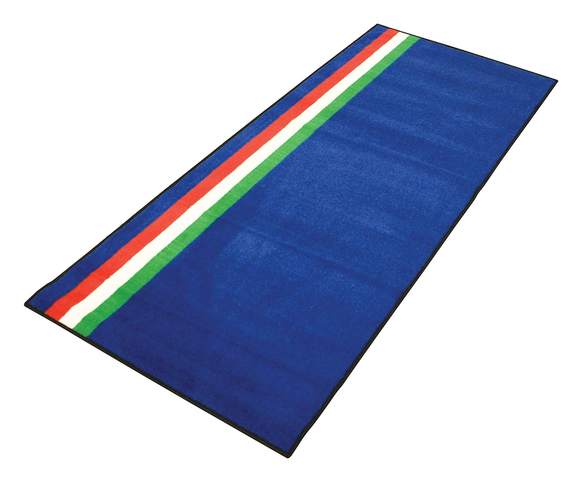 GRGMAT52 - BikeTek Series 3 Italian Flag Garage Mat 190 X 80cm
