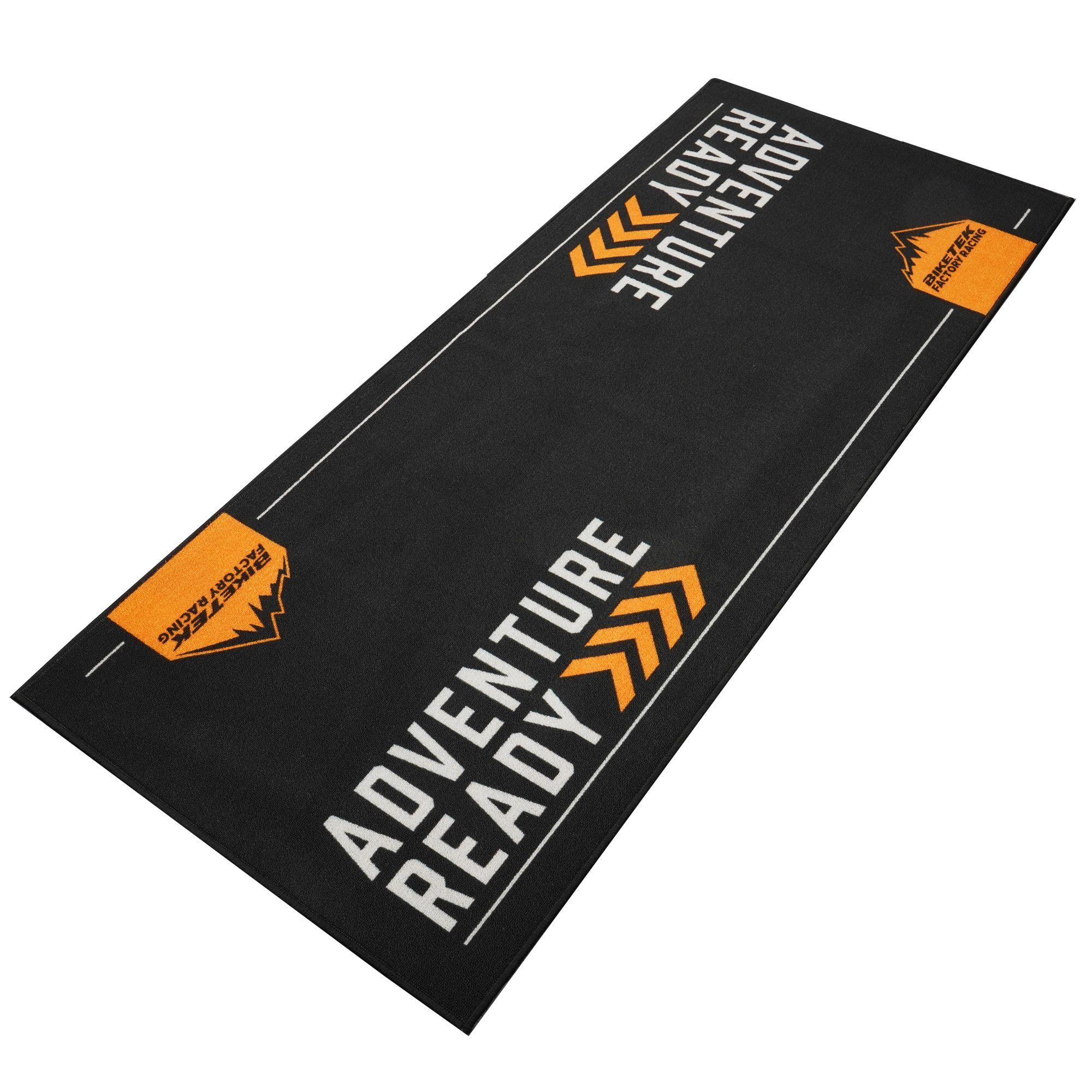 GRGMAT100 - BikeTek Adventure Series Garage Mat - Orange 190x80cm