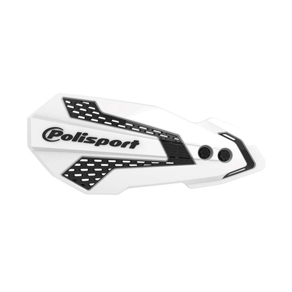 8308200061 - Polisport MX Flow Hand Guards Rieju MR 200/300 2021-2025 White/black