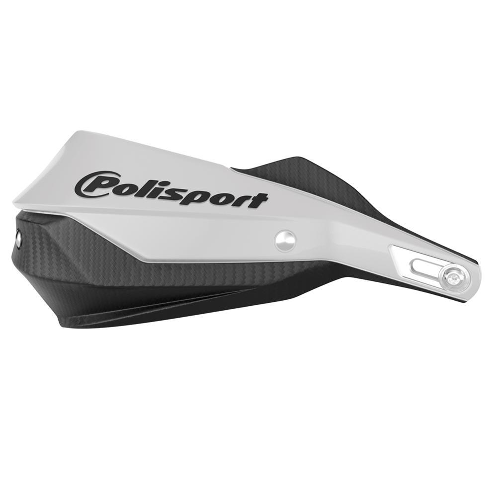 Polisport White 8308800019 - Trail Blazer Hand Guards For Honda Xl750 Transalp 2023-2024 /Black