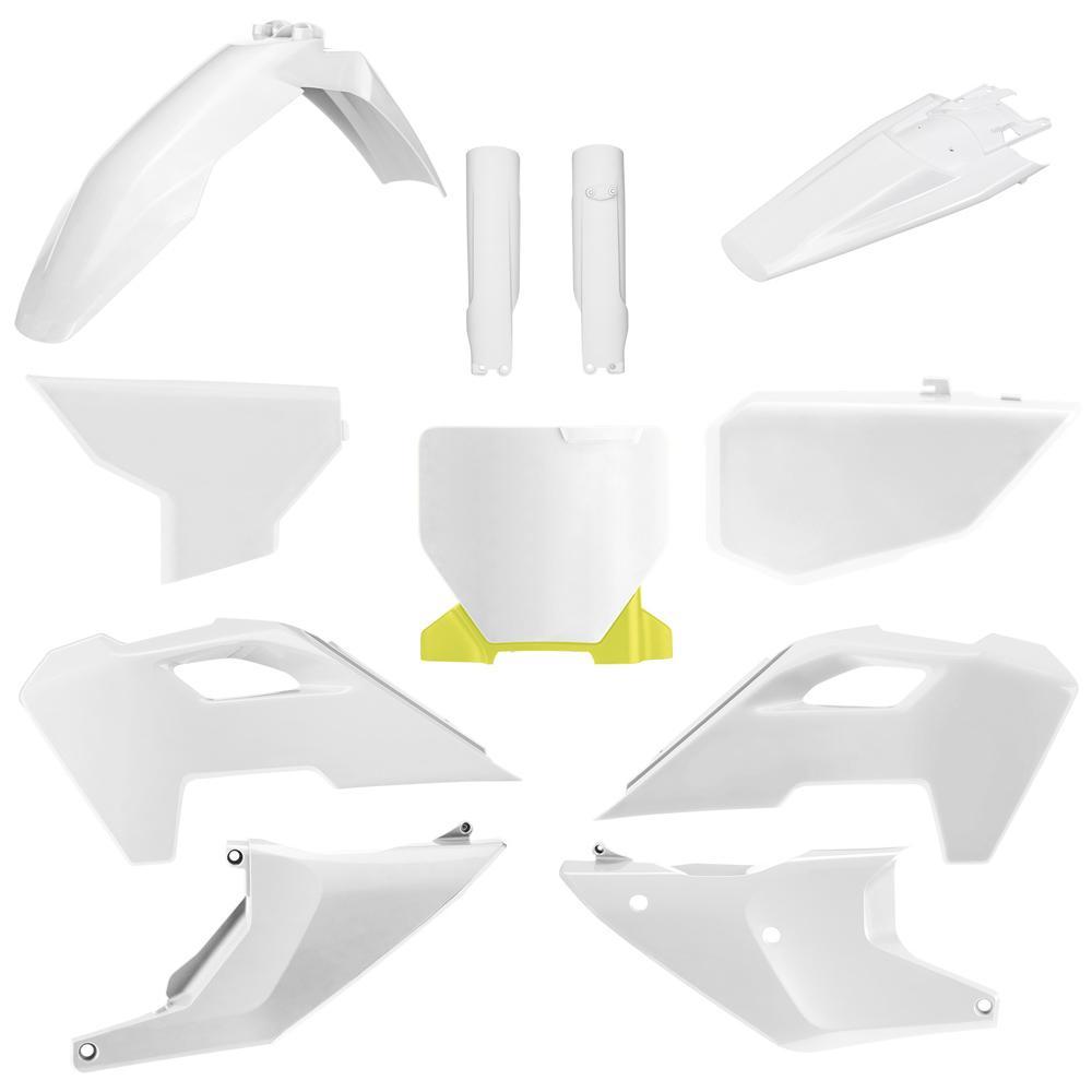 Polisport White 91102 - Plastics Kit For Husqvarna Tc250 & Fc 250/350 2023-2024