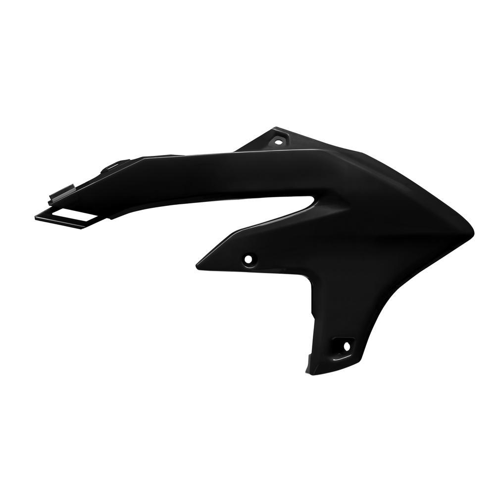 8498400003 - Polisport Radiator Scoops For Yamaha YZF250 2024-2025, YZF450 2023-2025 , WRF450 2024-2025 Black