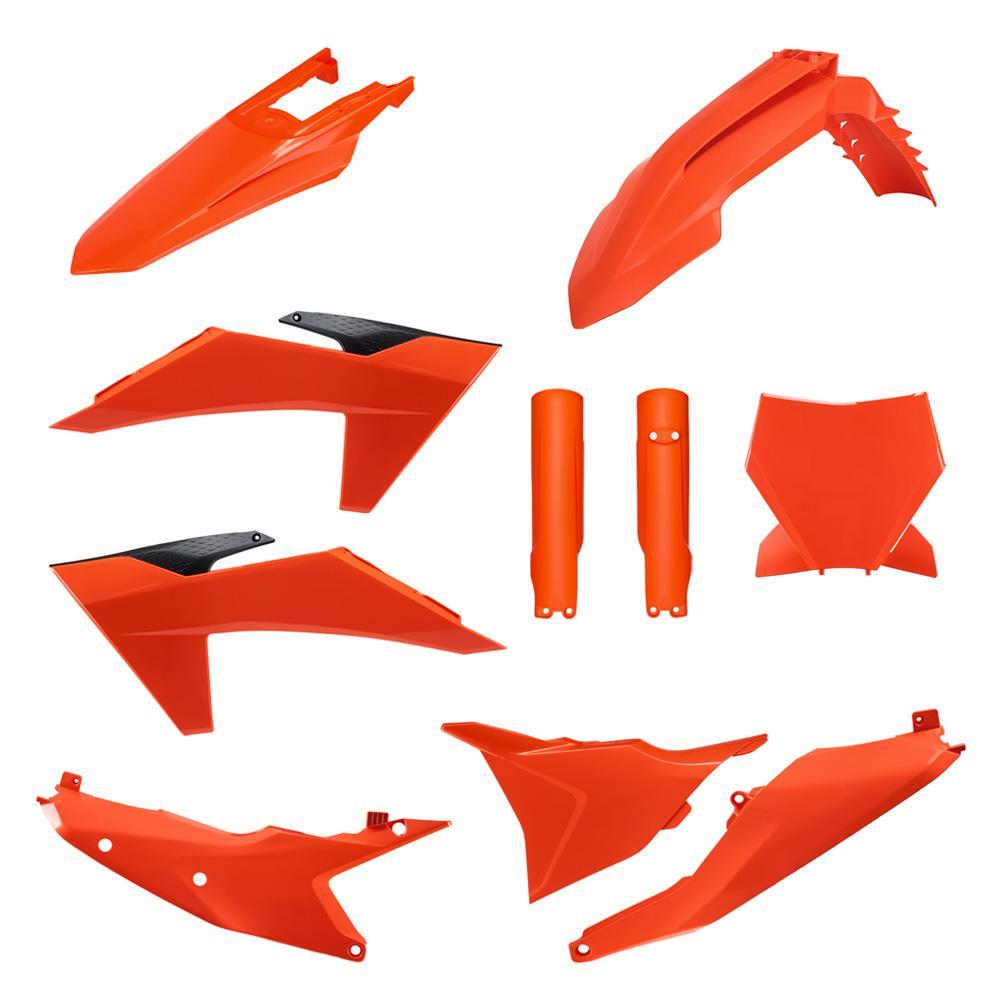 Polisport Orange 91345 - Plastics Kit For Ktm Sx 250/300 & Sxf 250/350/450 2023-2024