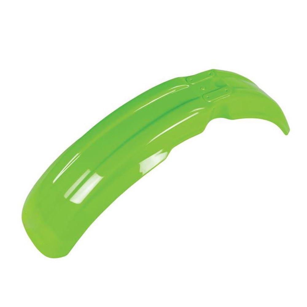 Polisport Green 8597400001 - Front Fender For Kawasaki Kx 125/250 1987-1992, Kx500 1987-1992