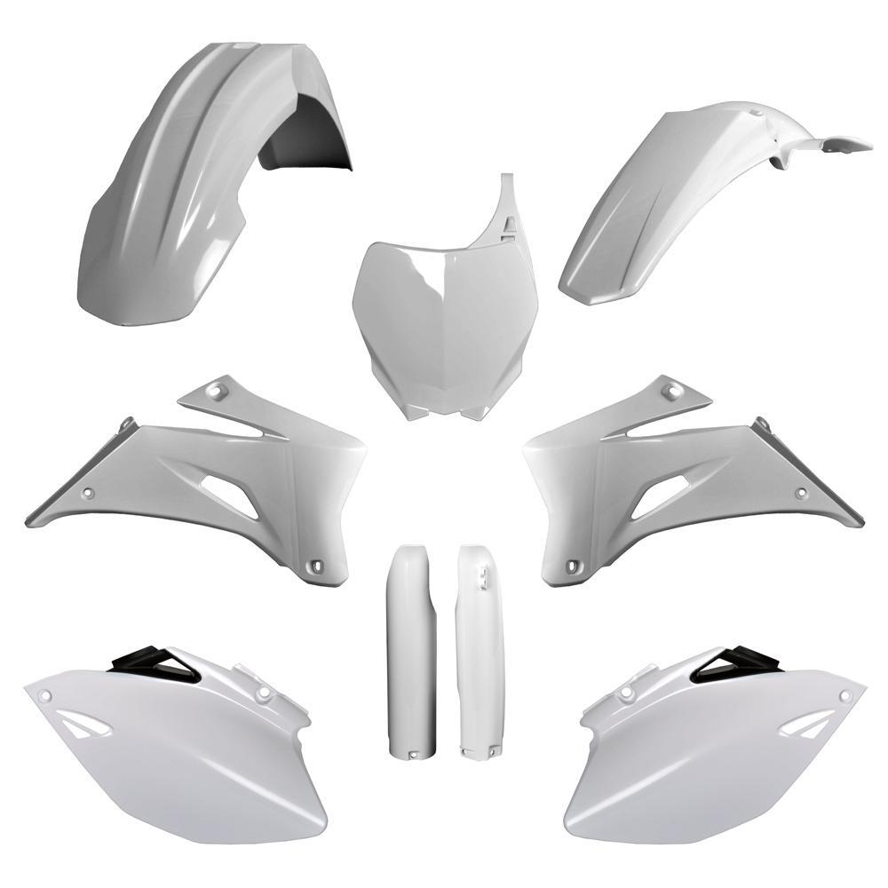 91396 - Polisport Plastics Kit For Yamaha YZF 250/450 2006-2007 White