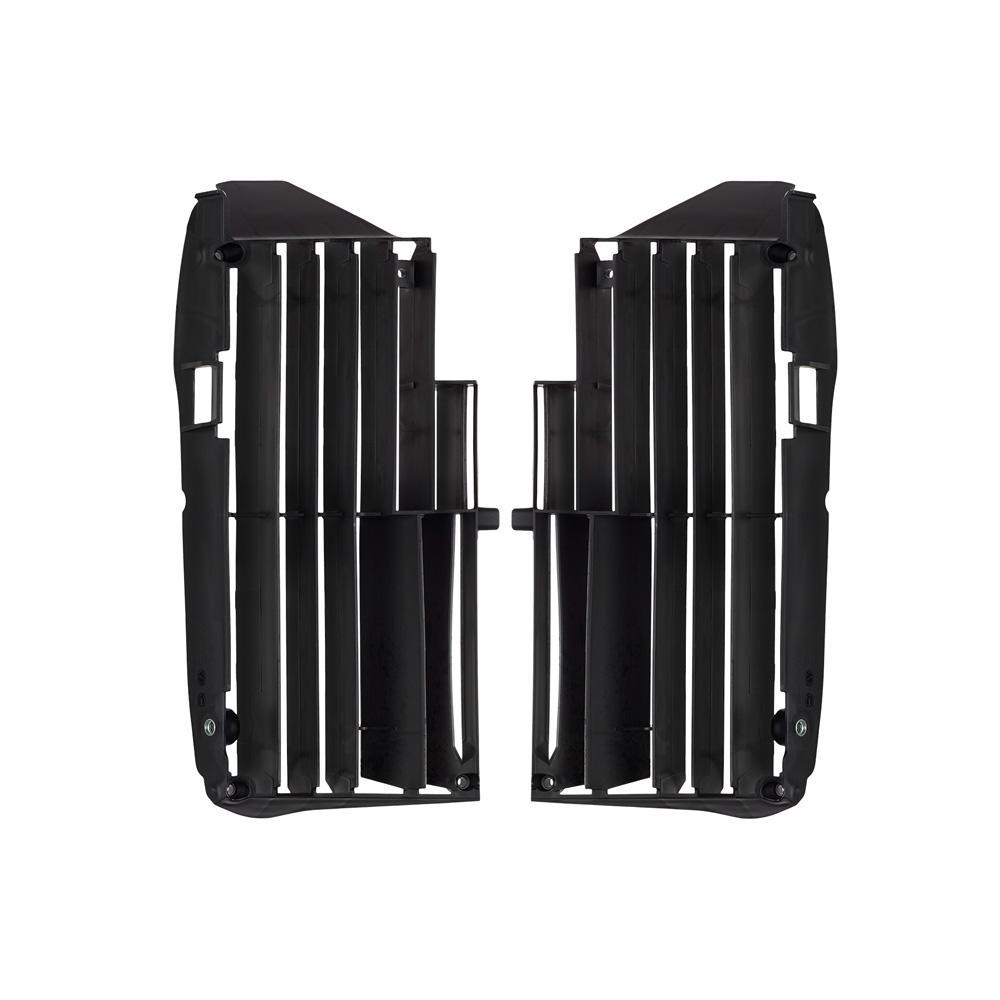 Polisport Black 8500800001 - Radiator Louvres For Yamaha Yzf250 2024-2025, Yzf450 2023-2025