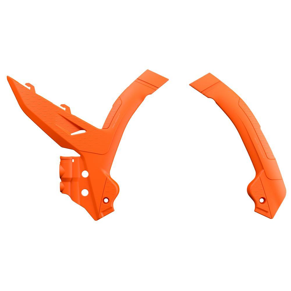 Polisport Orange 8500100002 - Frame Protectors For Ktm Sx/Sxf 2023-2025, Exc/Exc-F 2024-2025