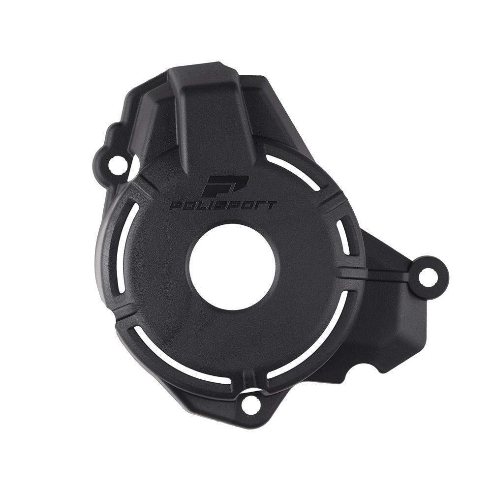 Polisport Black 8504800001 - Ignition Cover Protector For Sherco Se-F 250/300 2024-2025