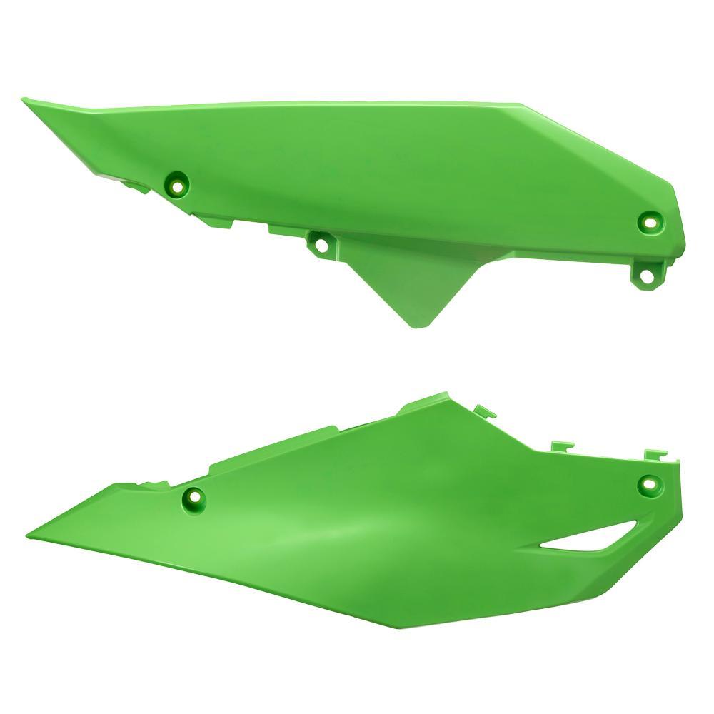 8500500001 - Polisport Side Panels For Kawasaki KXF450 2024 Green