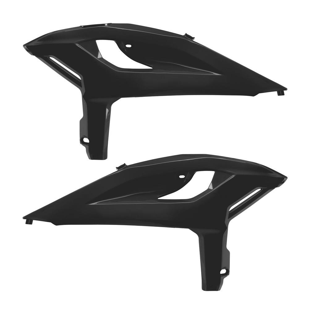 Polisport Black 8505700002 - Radiator Scoops For Beta Rr & X-Pro 125-300 & 350-480 2025-2026