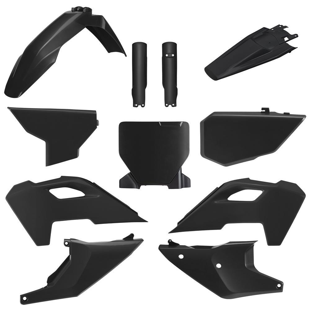 Polisport Black 91101 - Plastics Kit For Husqvarna Tc250 & Fc 250/350 2023-2024