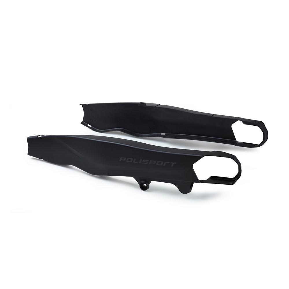 Polisport Black 8499400001 - Swing Arm Protectors For Ktm Sx/Sxf & Husqvarna Tc/Fc/Tx/Fx 2013-2022, Te/Fe 2014-2023