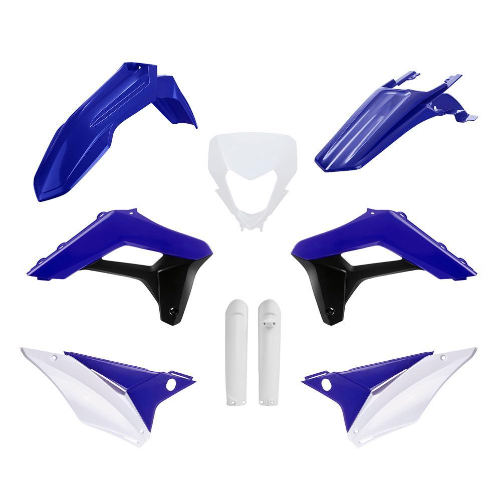 91381 - Polisport Plastics Kit For Sherco SE-R/SE-F 2024 Blue/white