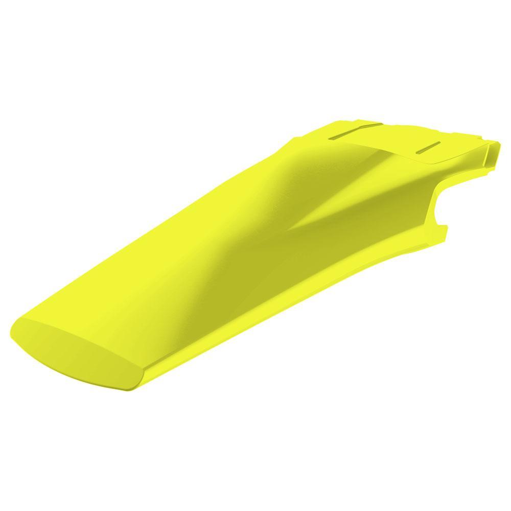8556800012 - Polisport Rear Fender For Husqvarna TC/FC/TX/FX 2019-2022, TE/FE 2020-2023 Yellow (with Lugs) OEM 23