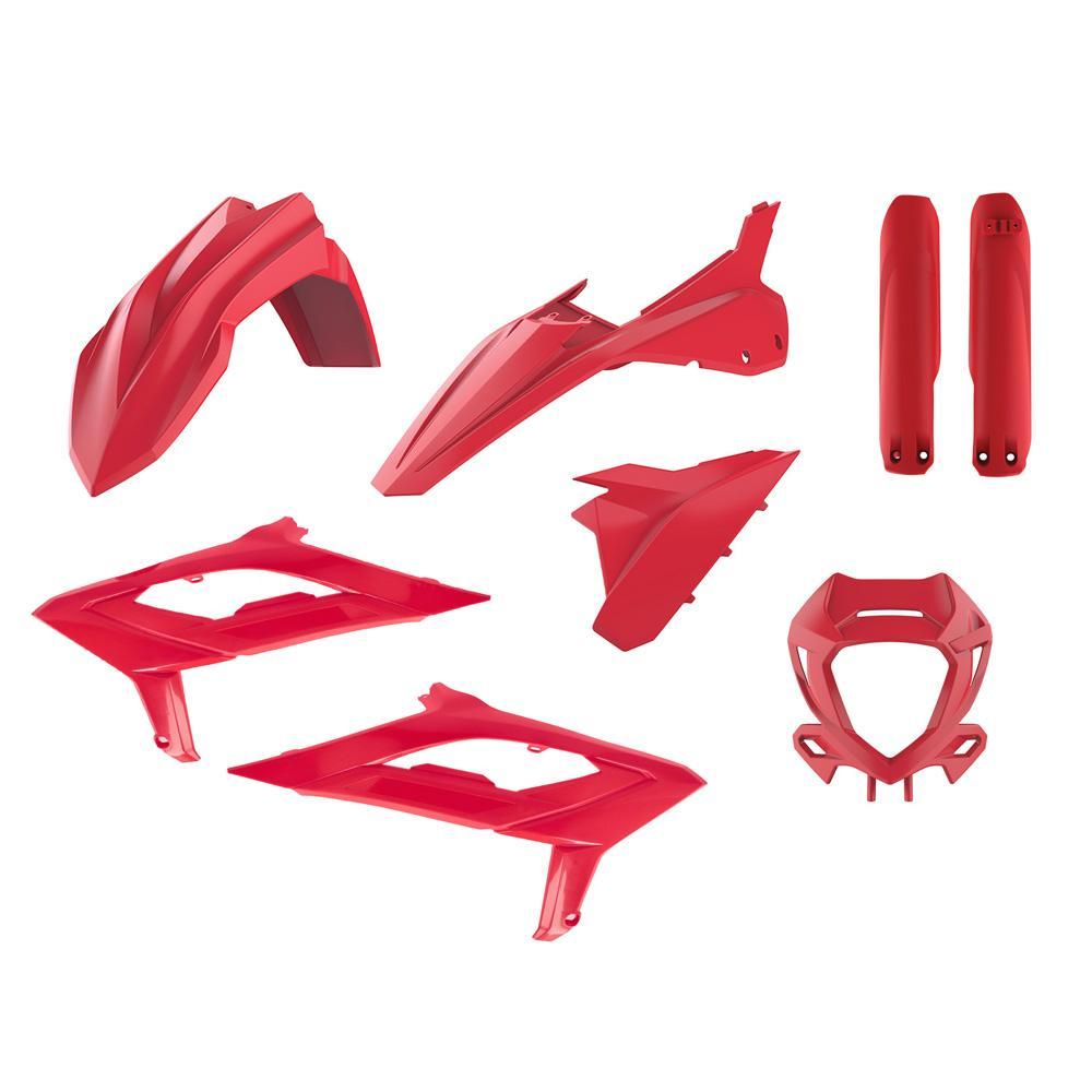 Polisport Red 91374 - Plastics Kit For Beta 125-480 Rr 2T & 4T 2023-2024