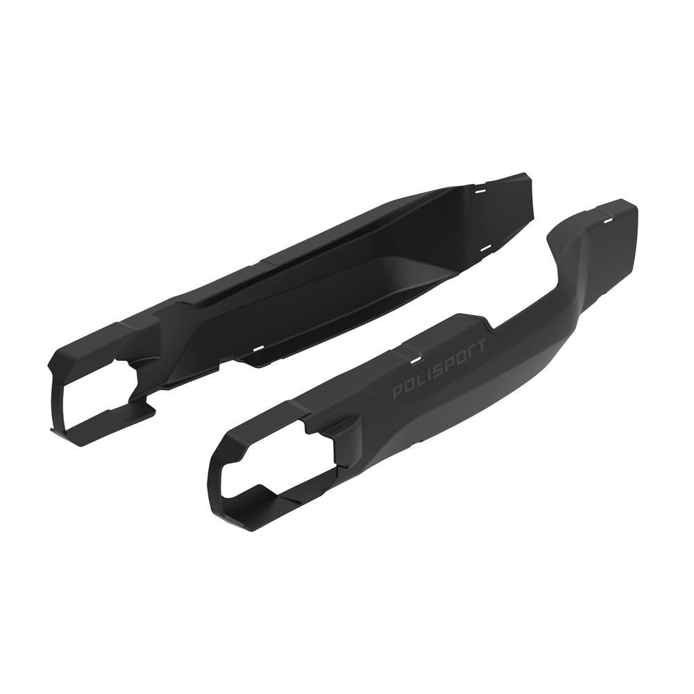 Polisport Black 8505500001 - Swing Arm Protectors For Yamaha Tenere 700 2019-2025