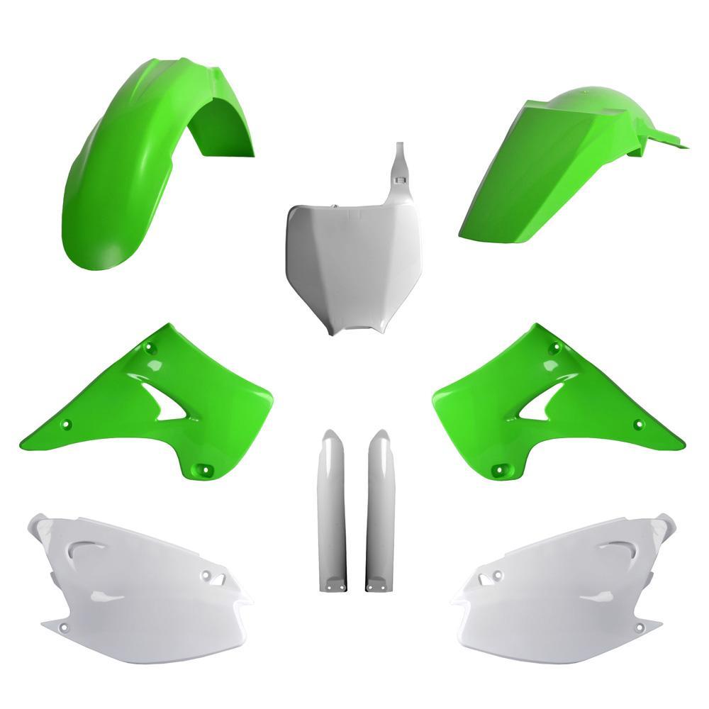 91479 - Polisport Plastics Kit For Kawasaki KX 125/250 2003 OEM