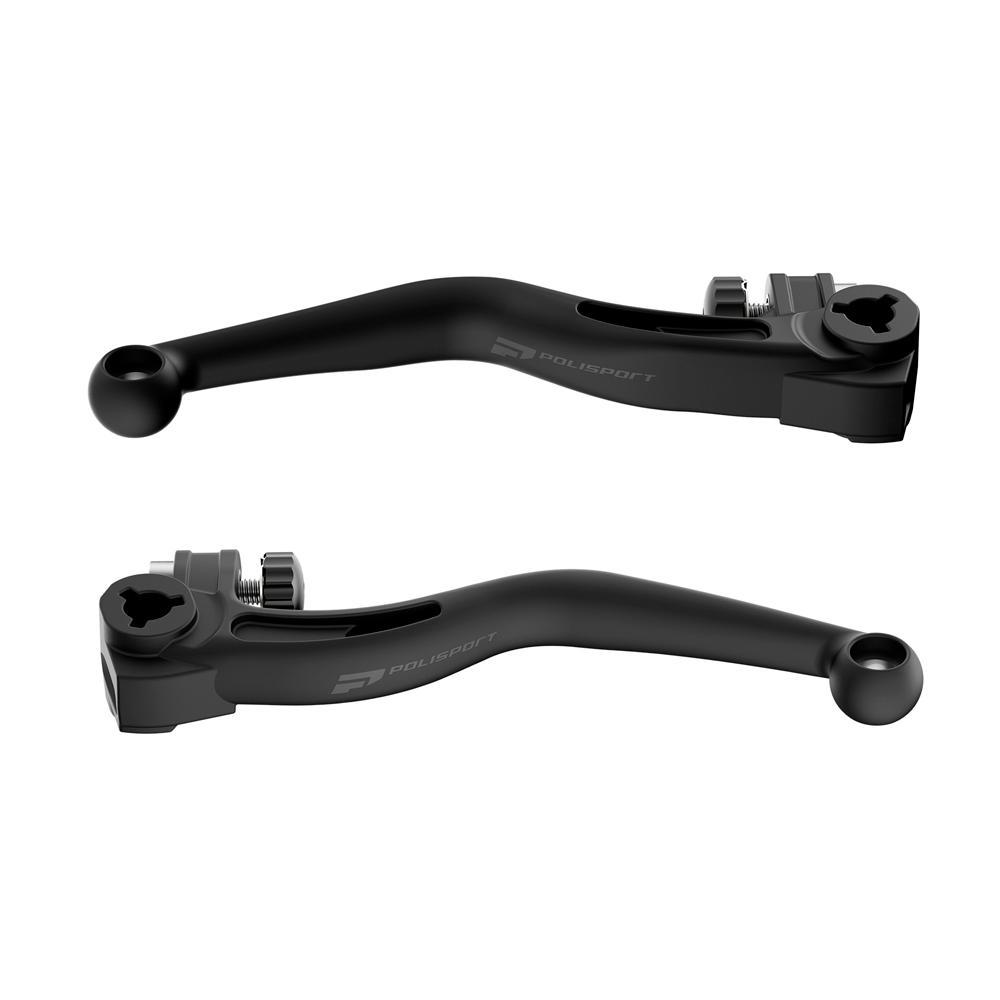 91576 - Polisport APT Lever Kit For Husqvarna TE/FE 2022-2024, Gas Gas EC/EC-F 2021-2023 Black